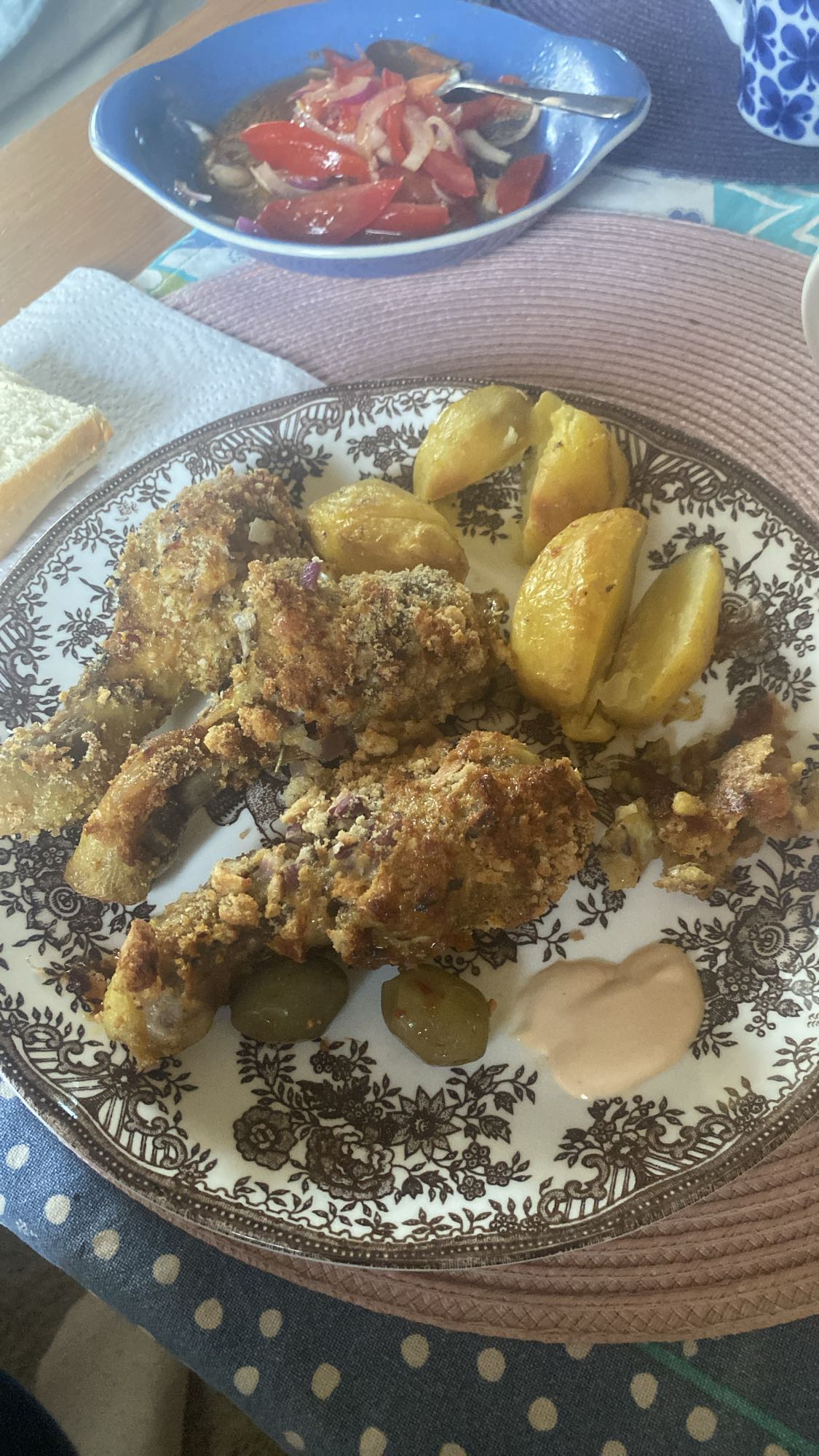 Kyckling med potatis