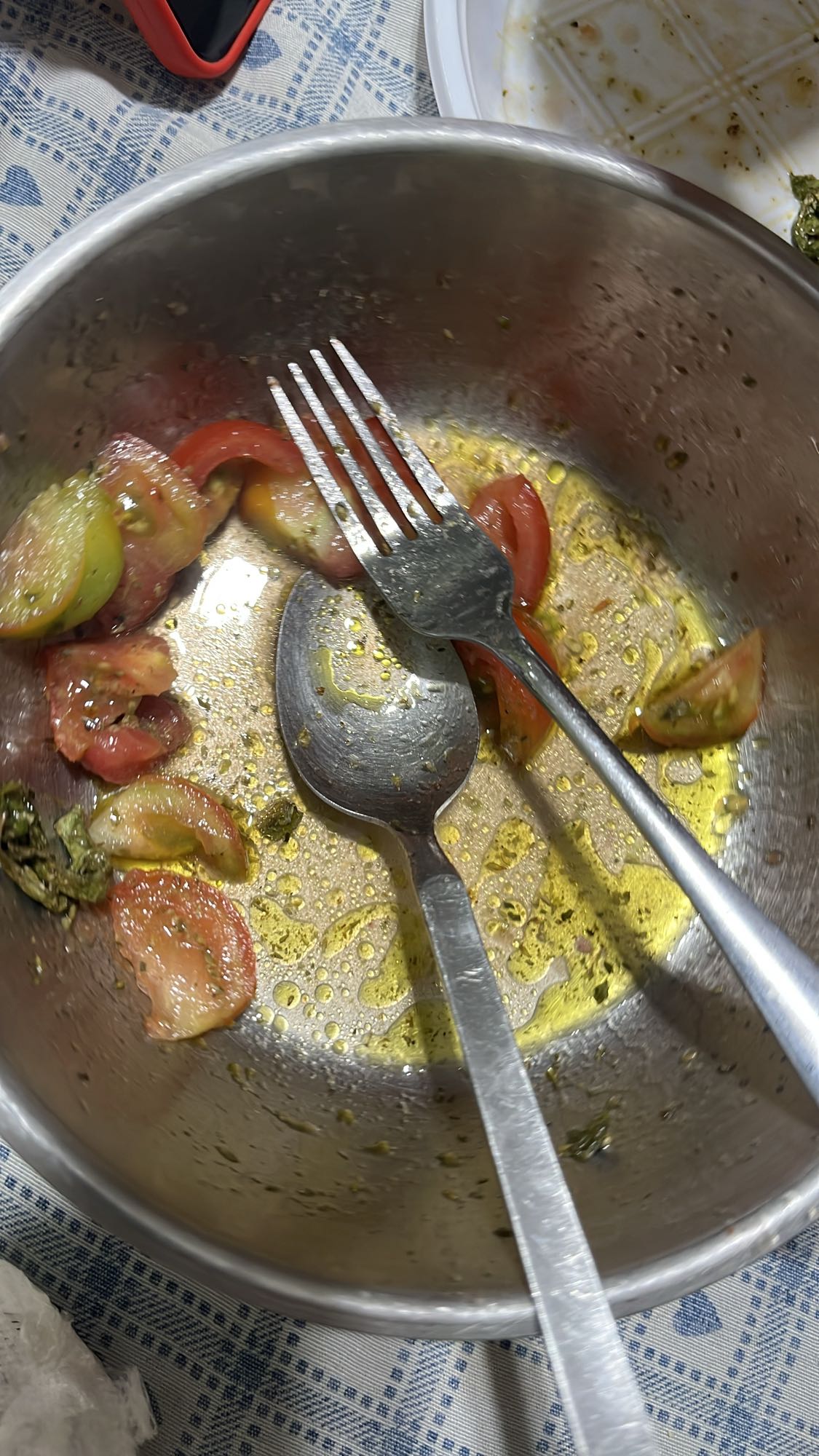 Tomato Olive Oil Salad