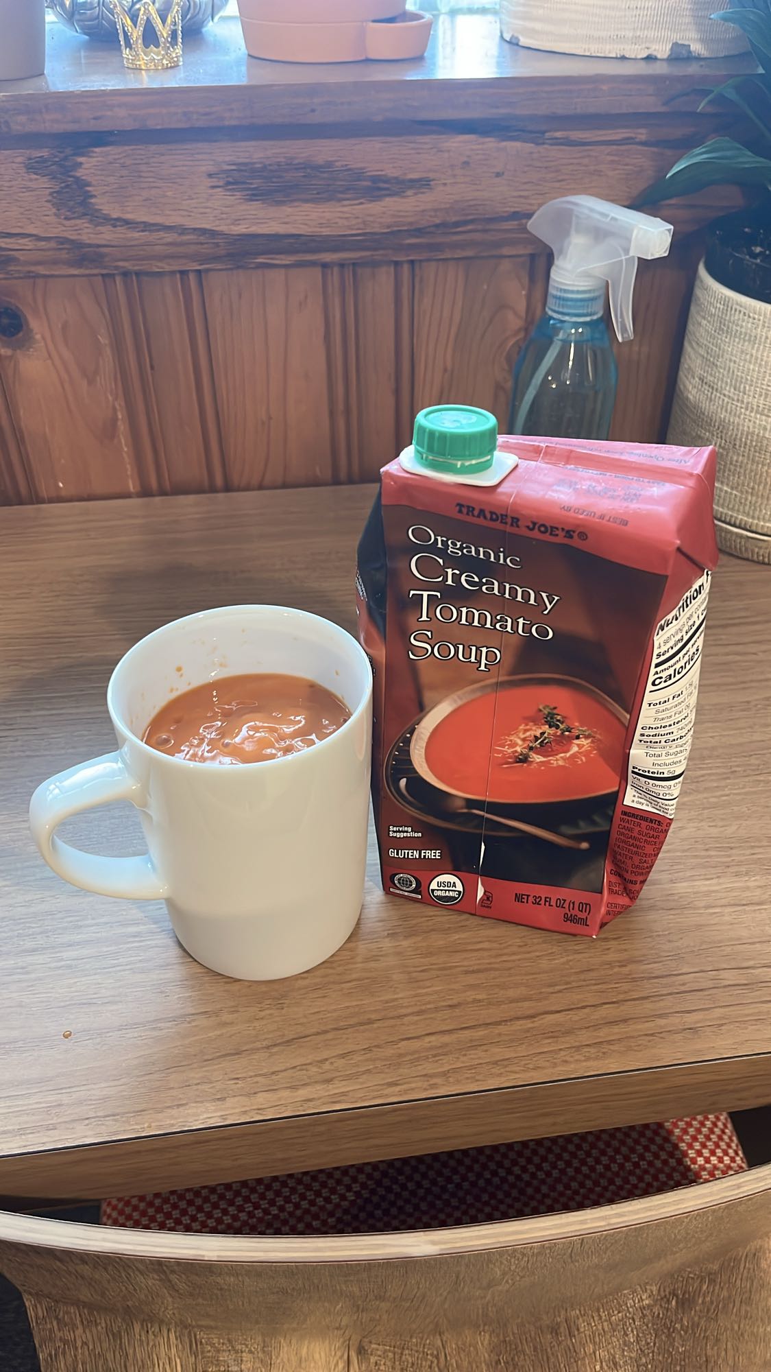 Creamy Tomato Soup Mug