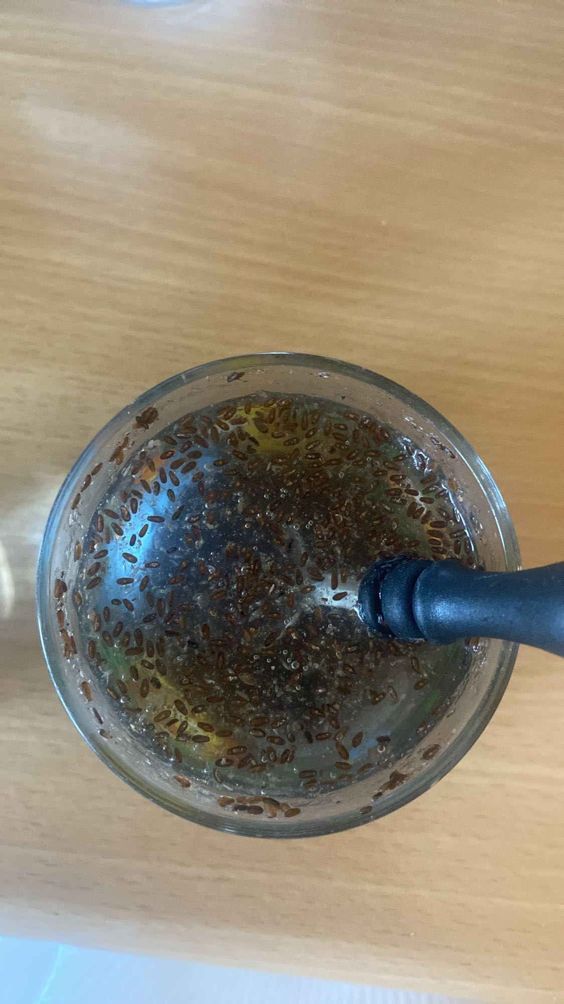 napój z siemieniem lnianym