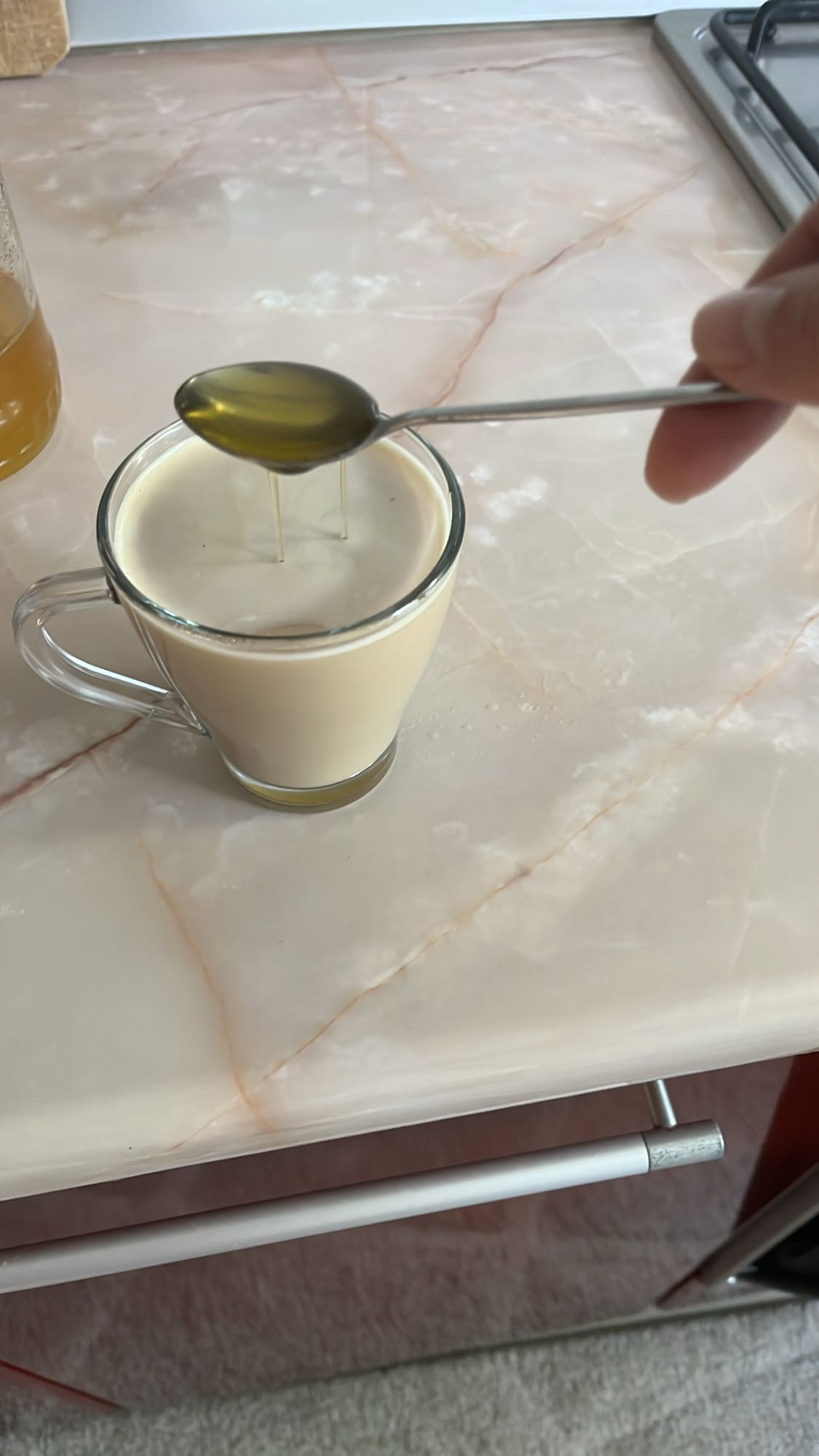 Cafea cu miere și lapte