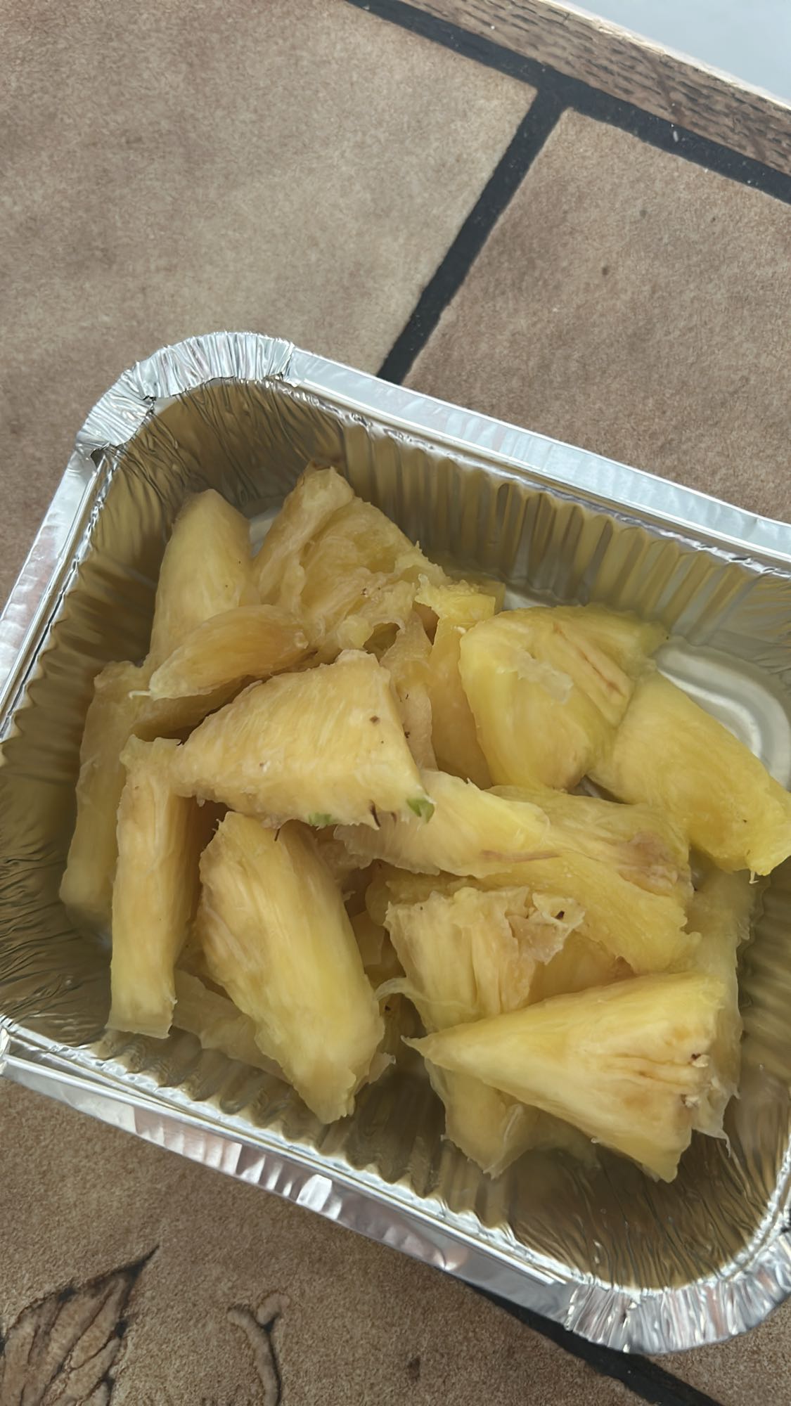 Ananas frais tranché