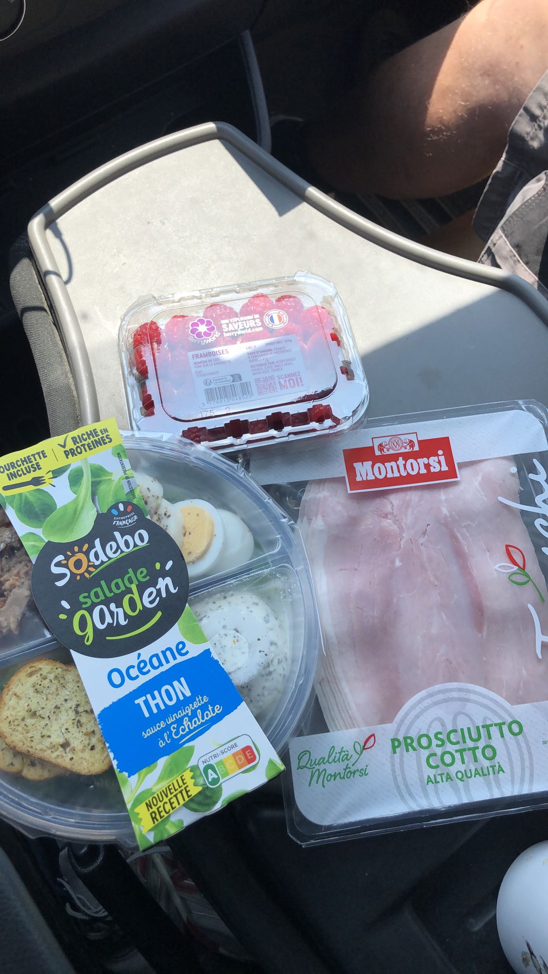 Salade thon et jambon