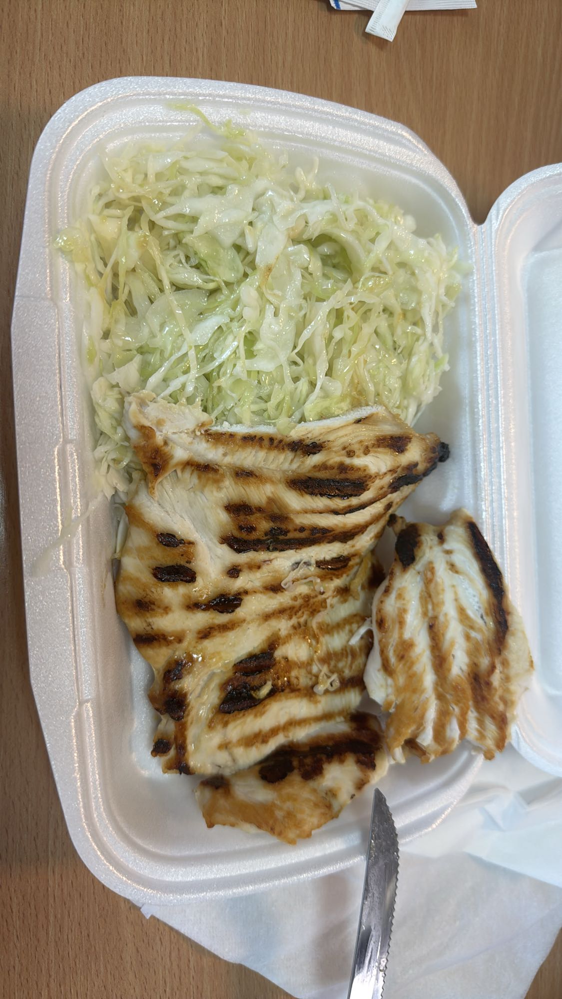 Piept de pui cu varză