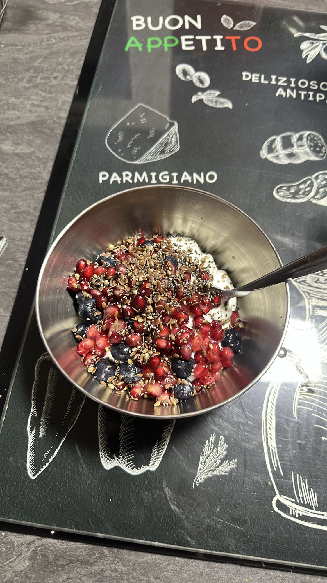 Bol yaourt graines fruits