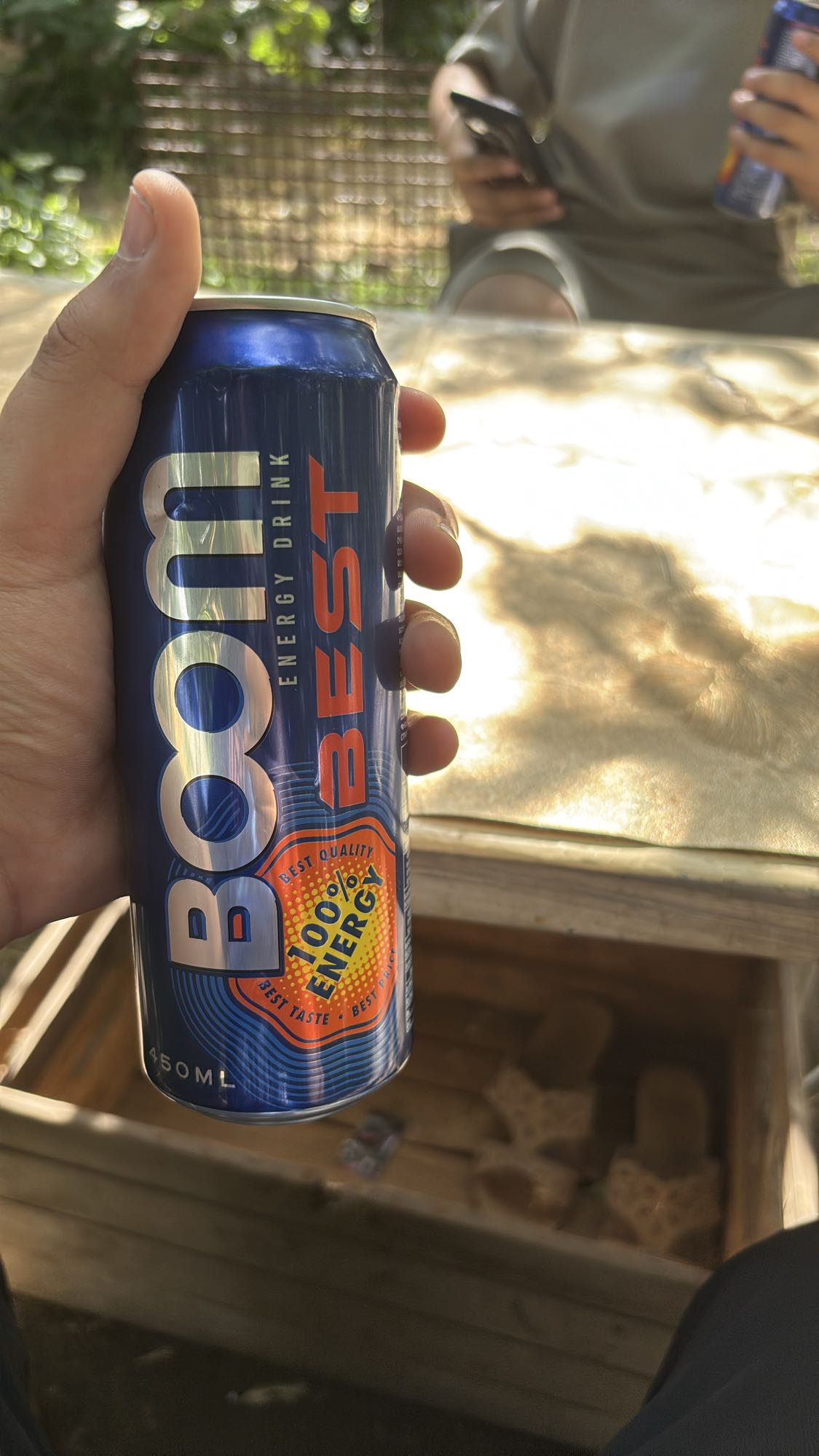 энергетический напиток Boom