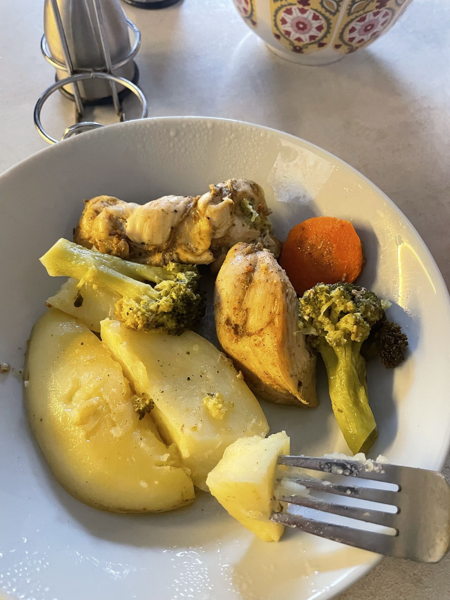 Курица с овощами