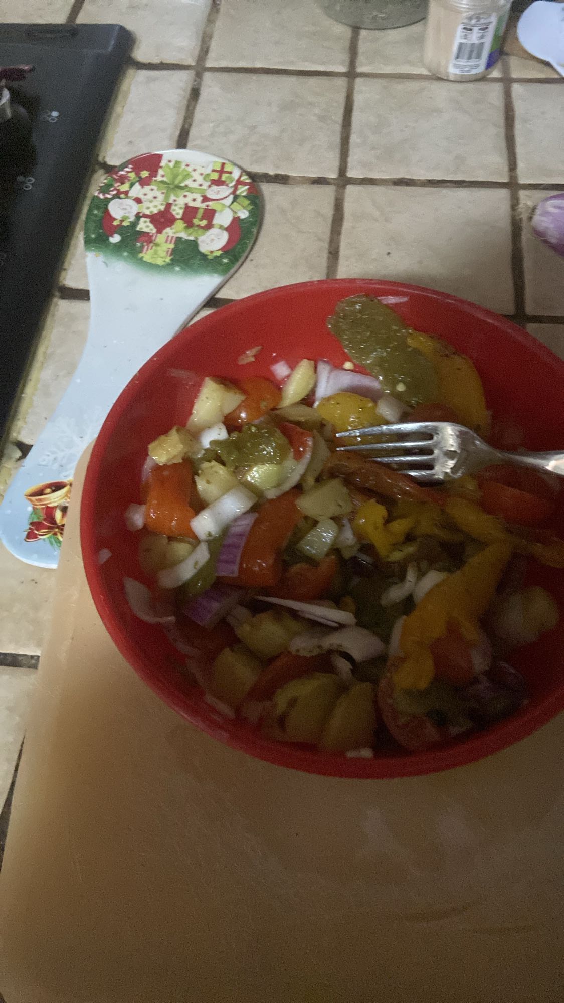 Vegetable Pepper Salad