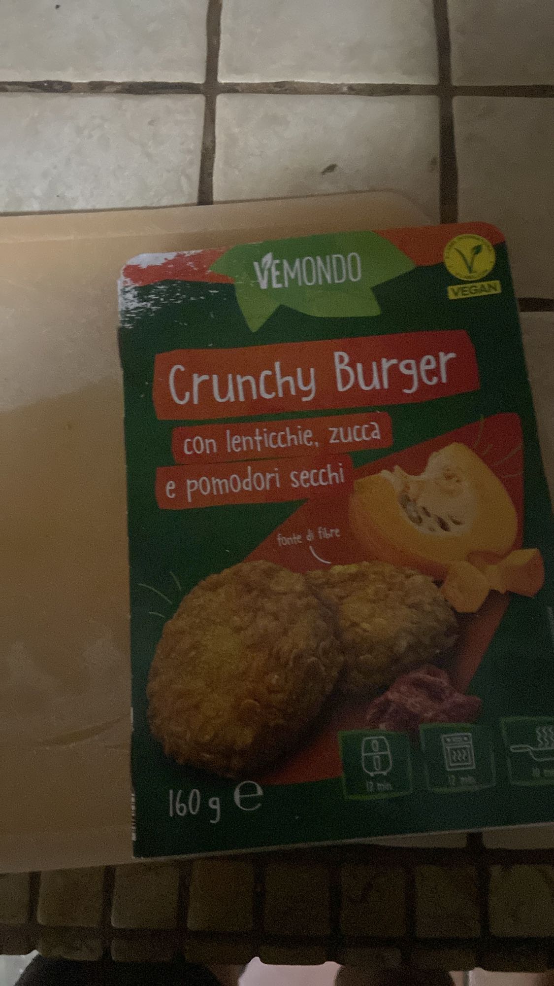 Crunchy Burger Vegano