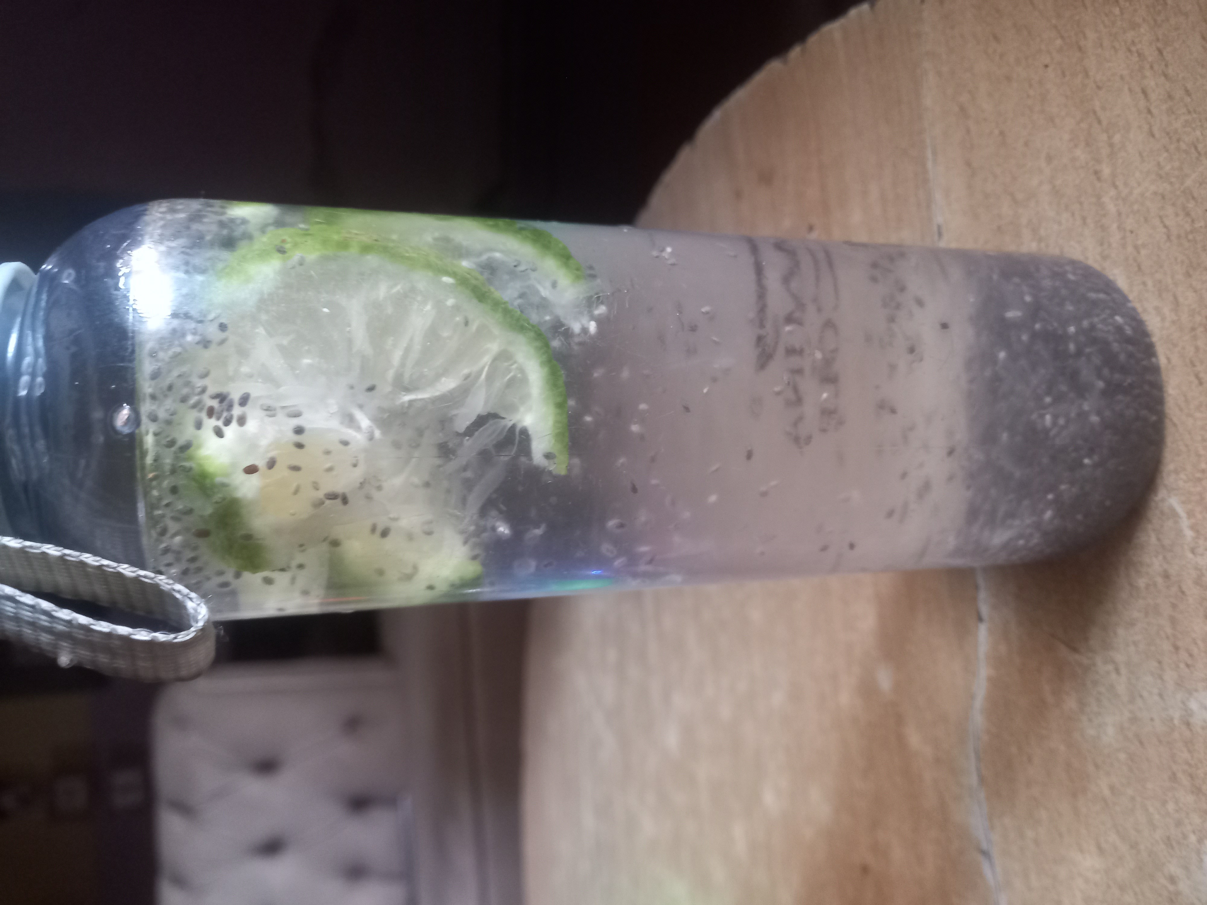 Lime Chia Detox Water