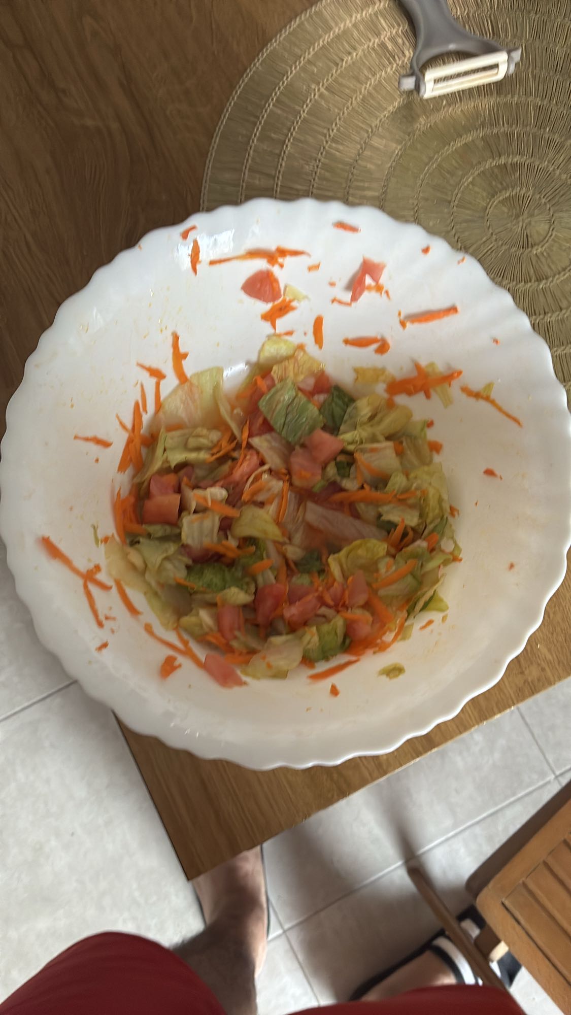 ensalada mixta fresca