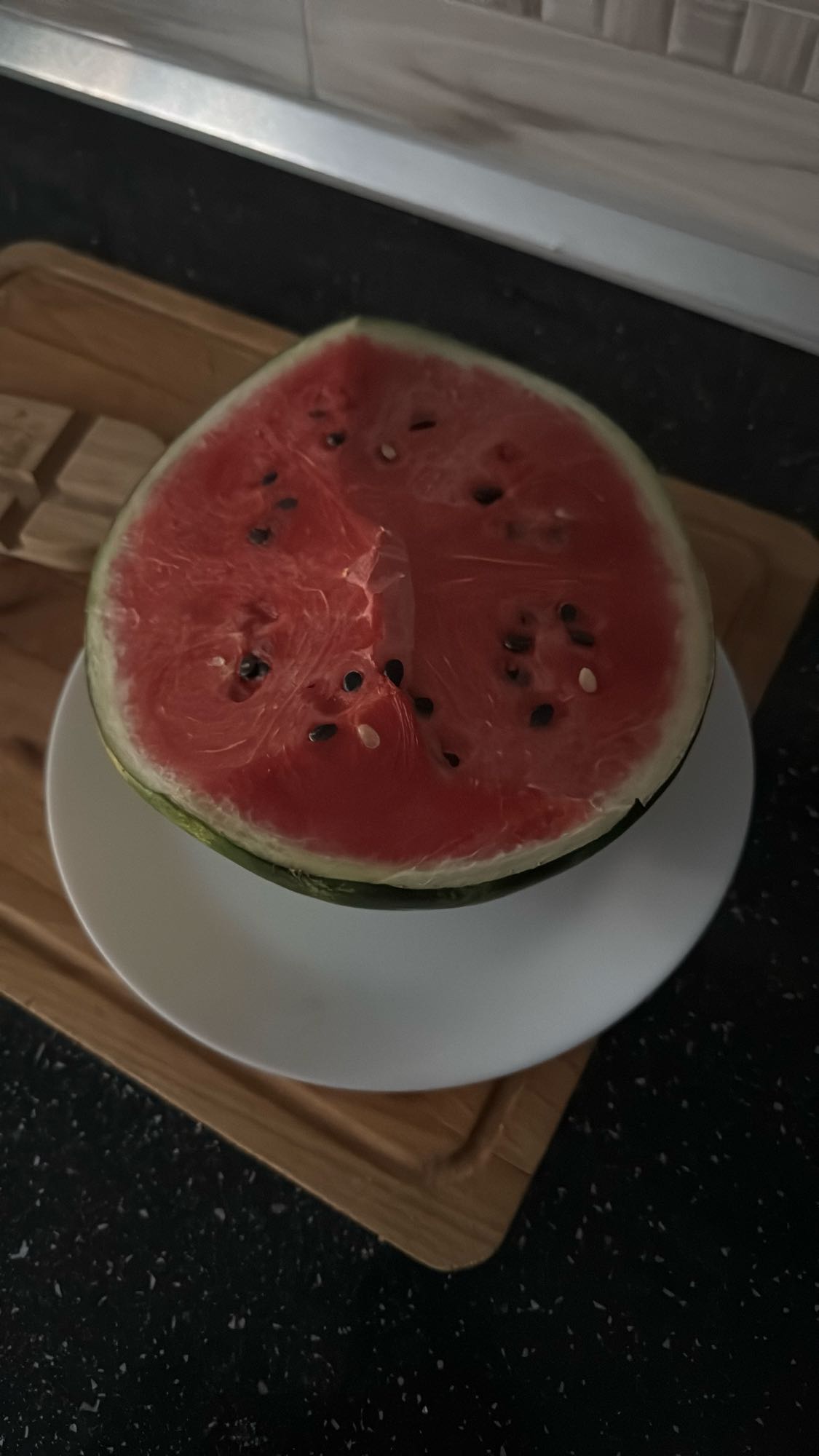 Half watermelon