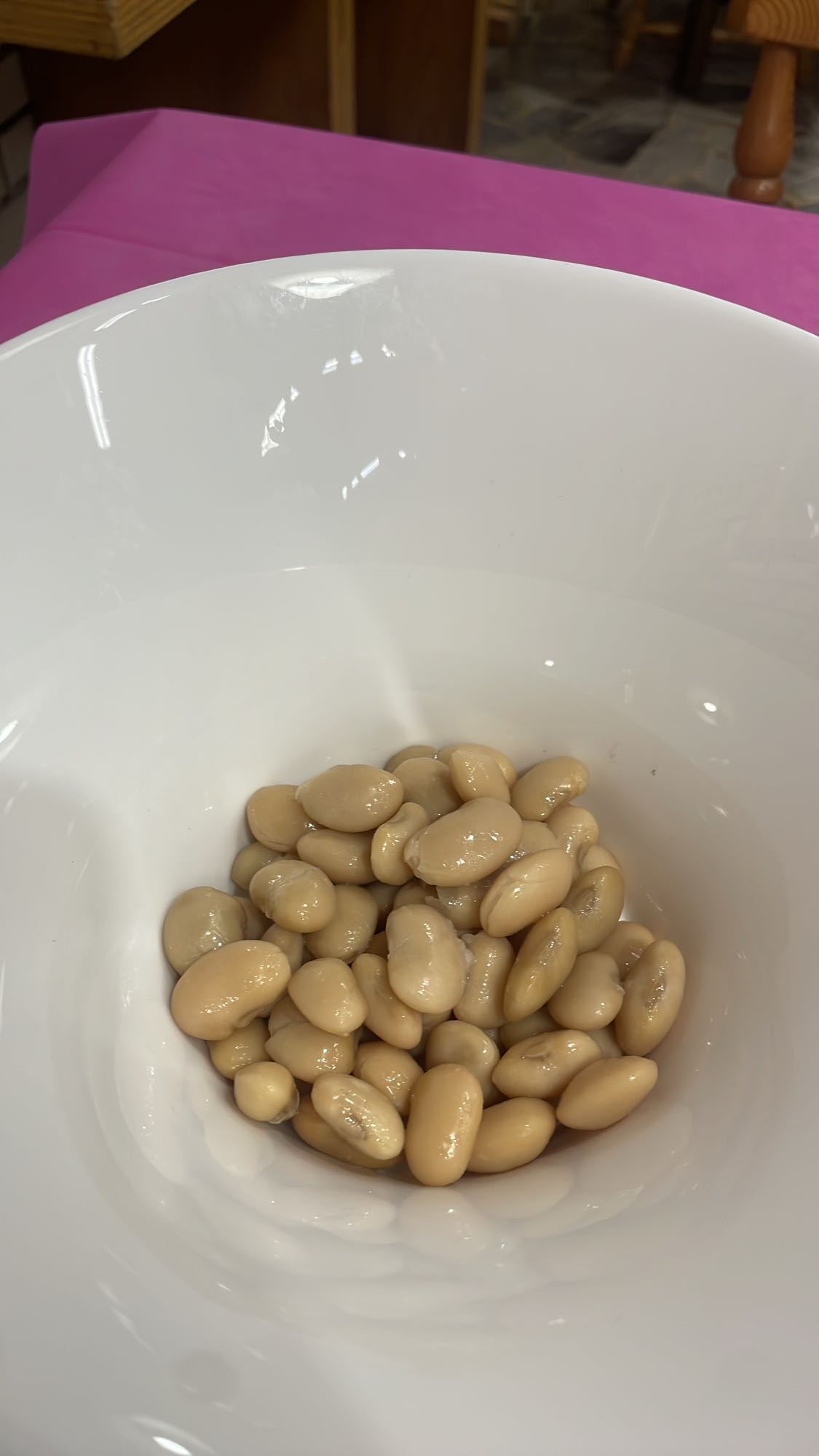 Beyaz fasulye tabağı