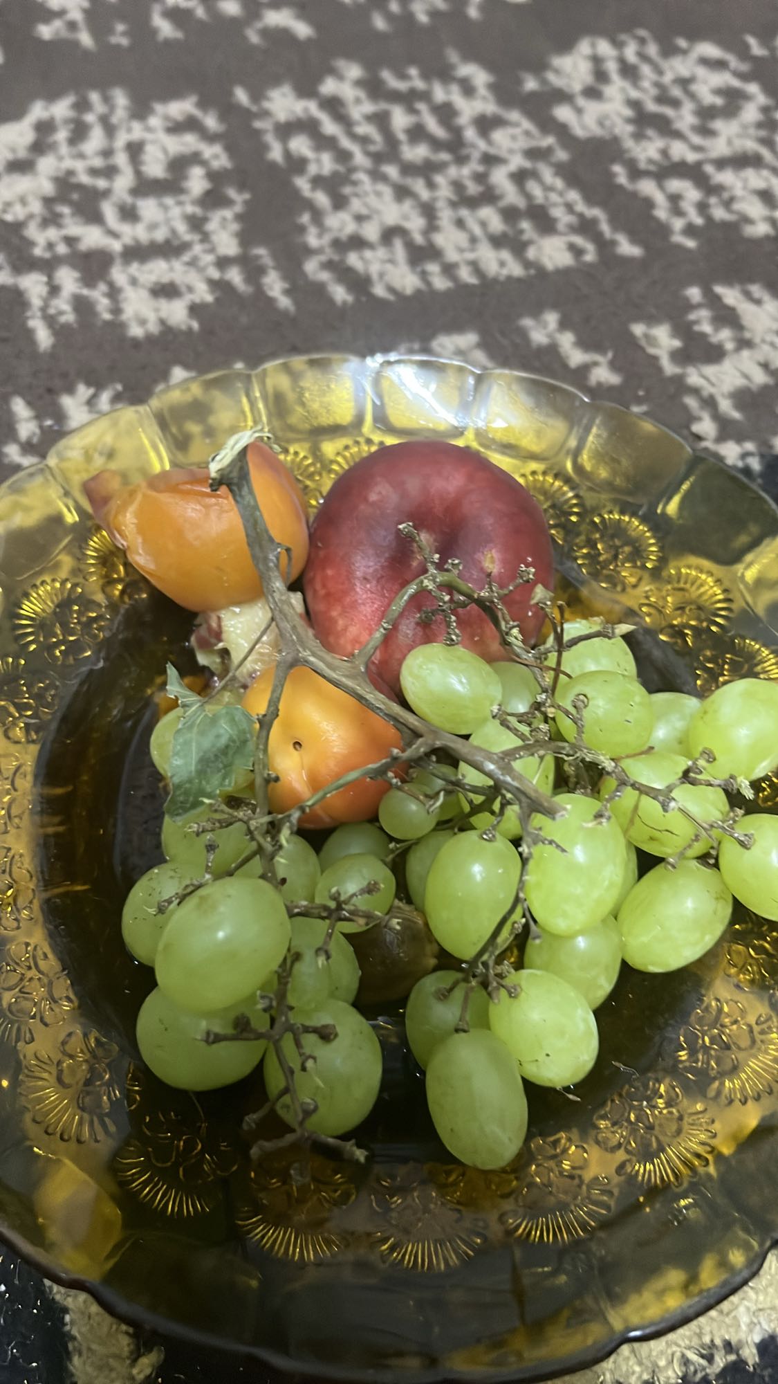 طبق فواكه مشكل