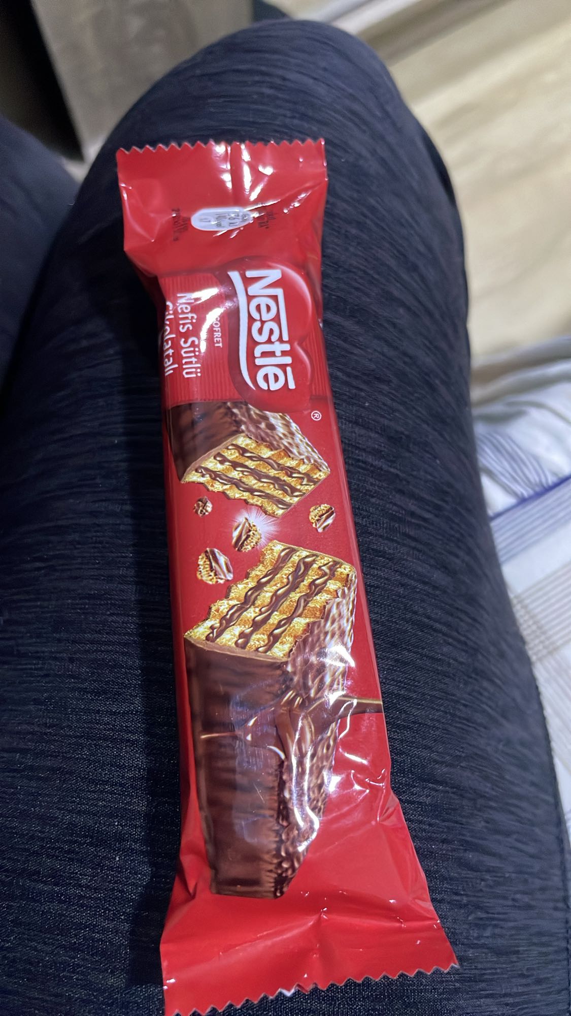 Chocolate wafer bar