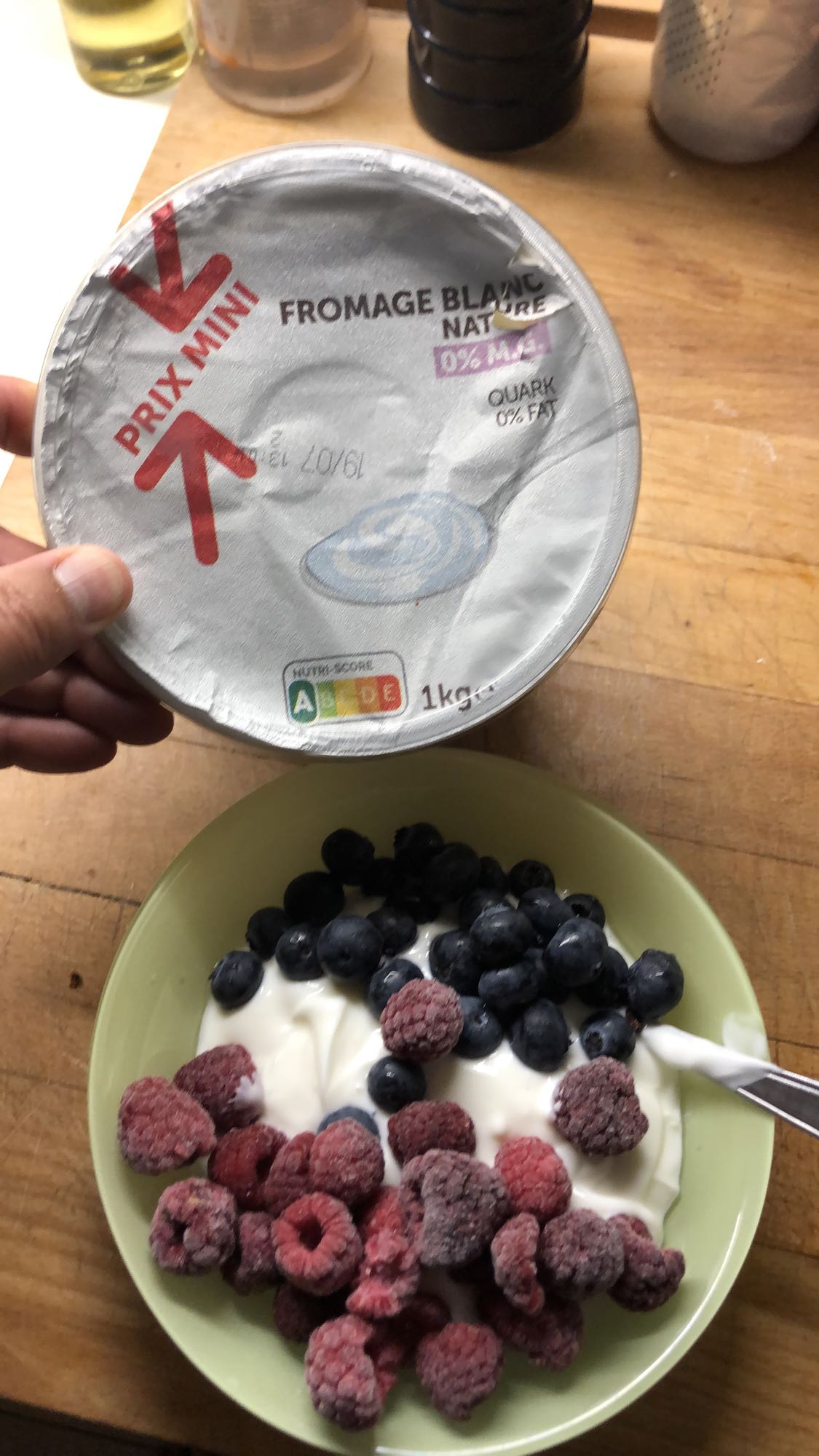 Fromage blanc aux fruits