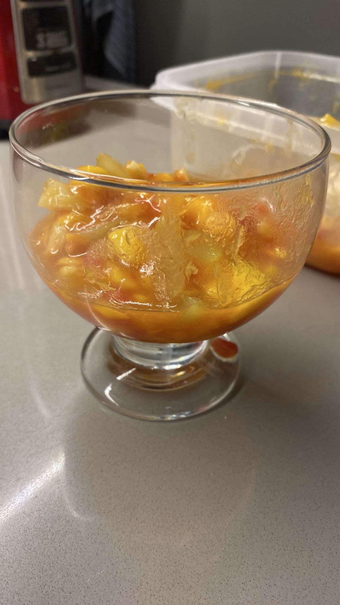 salada de frutas gelada