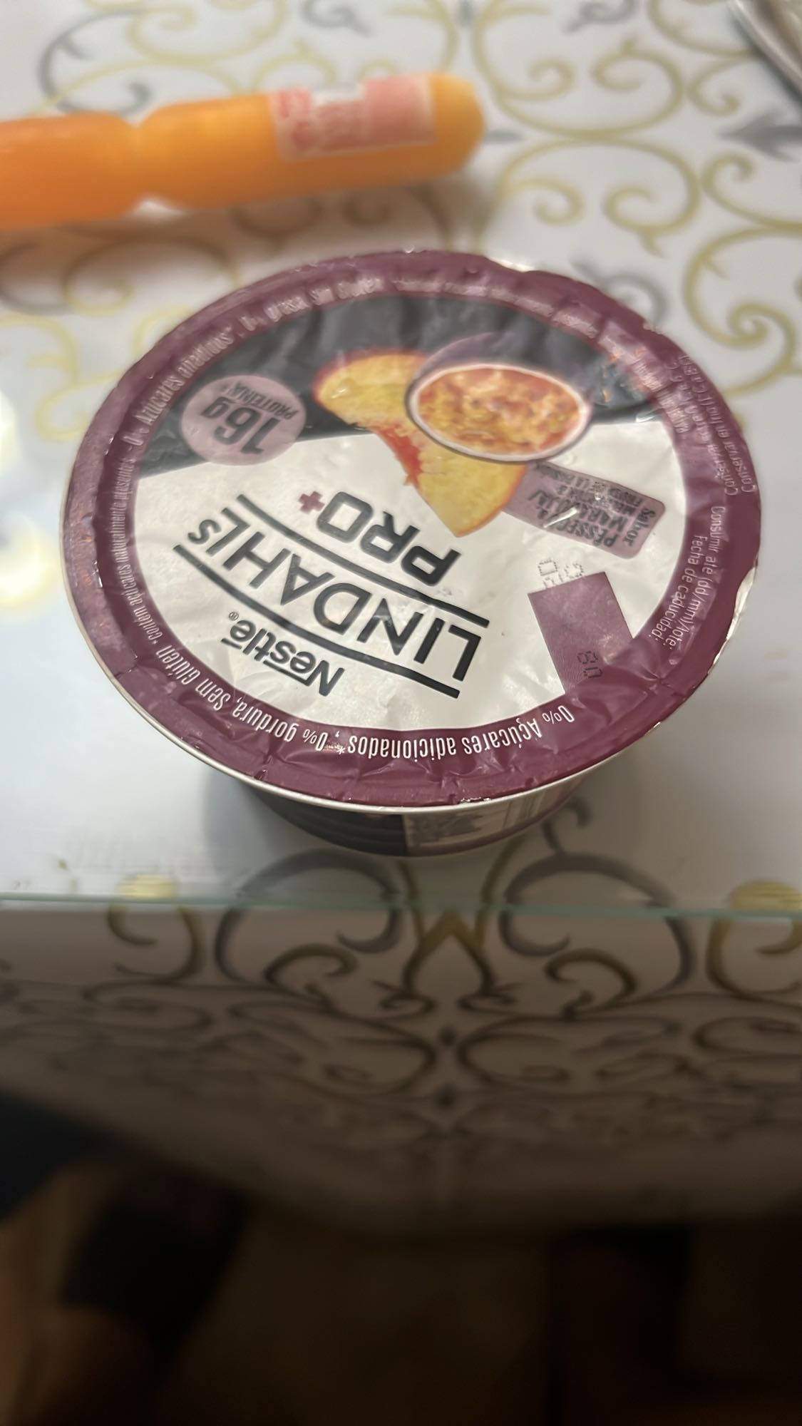 Yogur proteico maracuyá