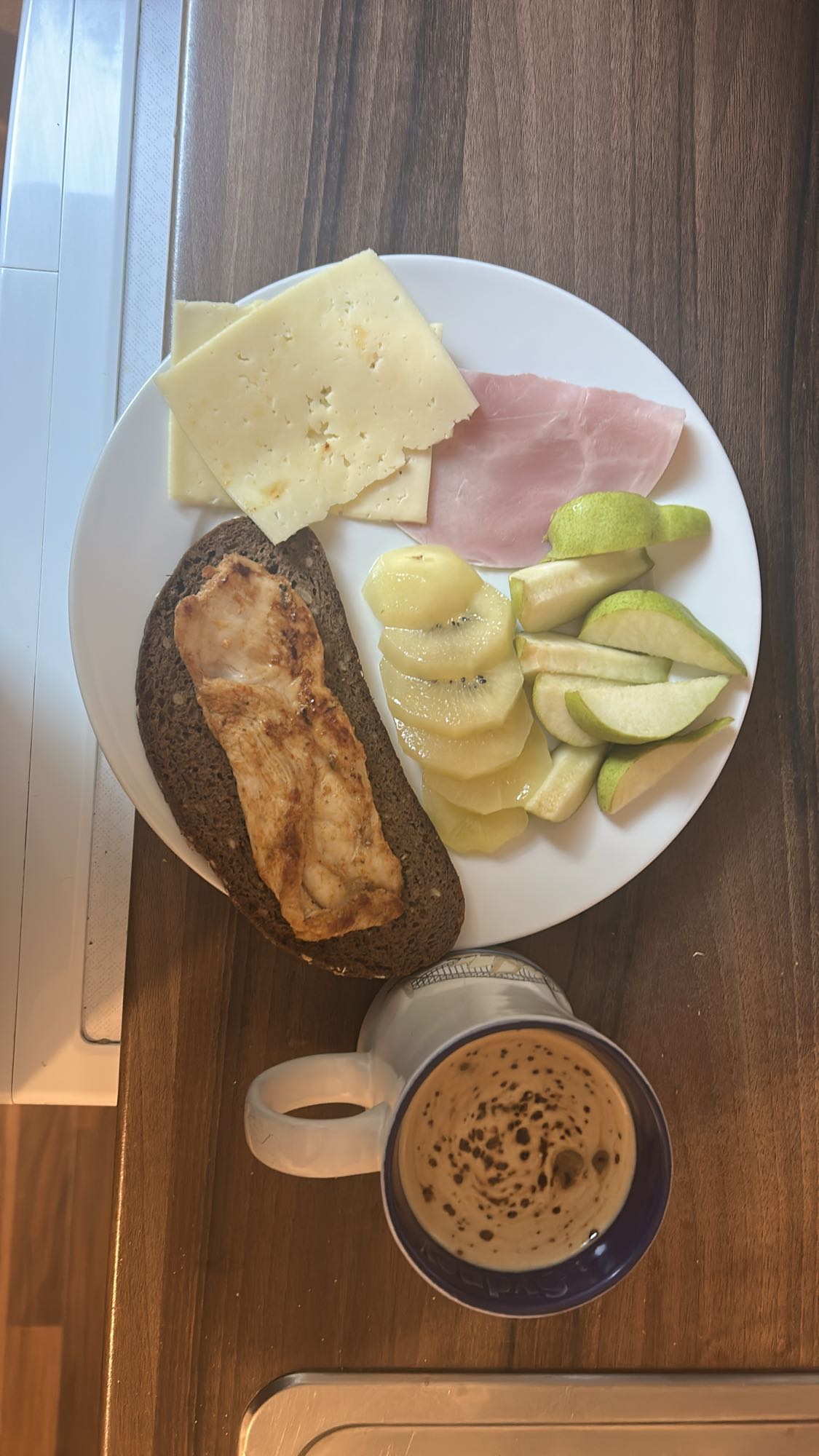 Desayuno mixto saludable