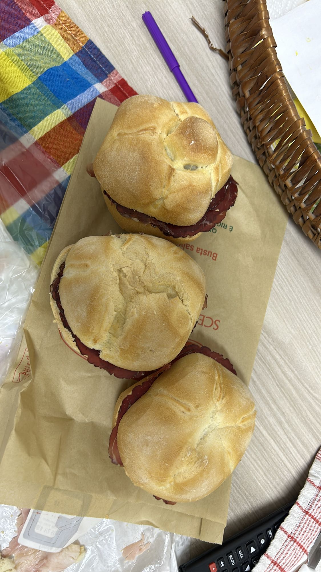 Panini con bresaola