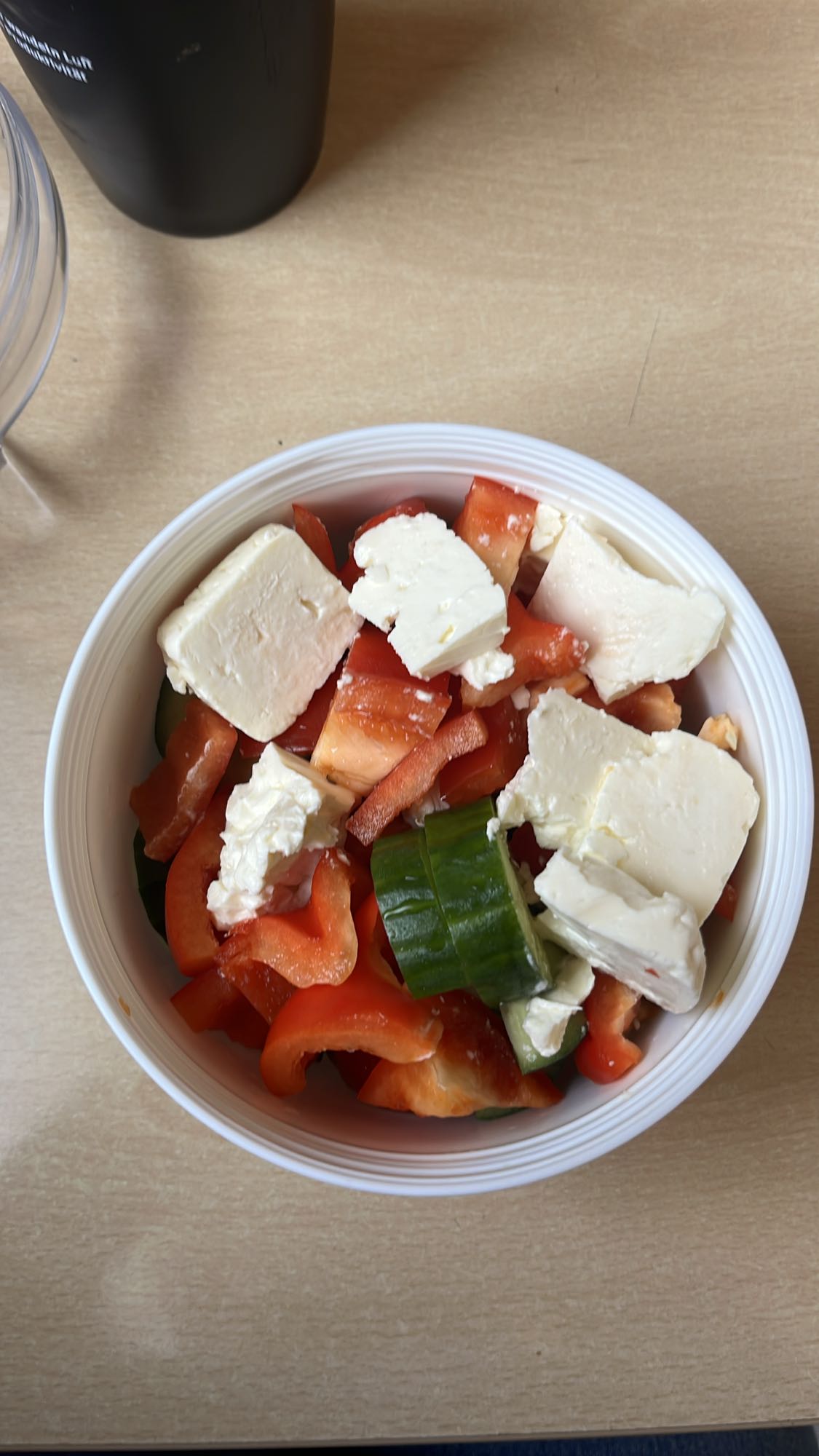 Griekse salade met feta
