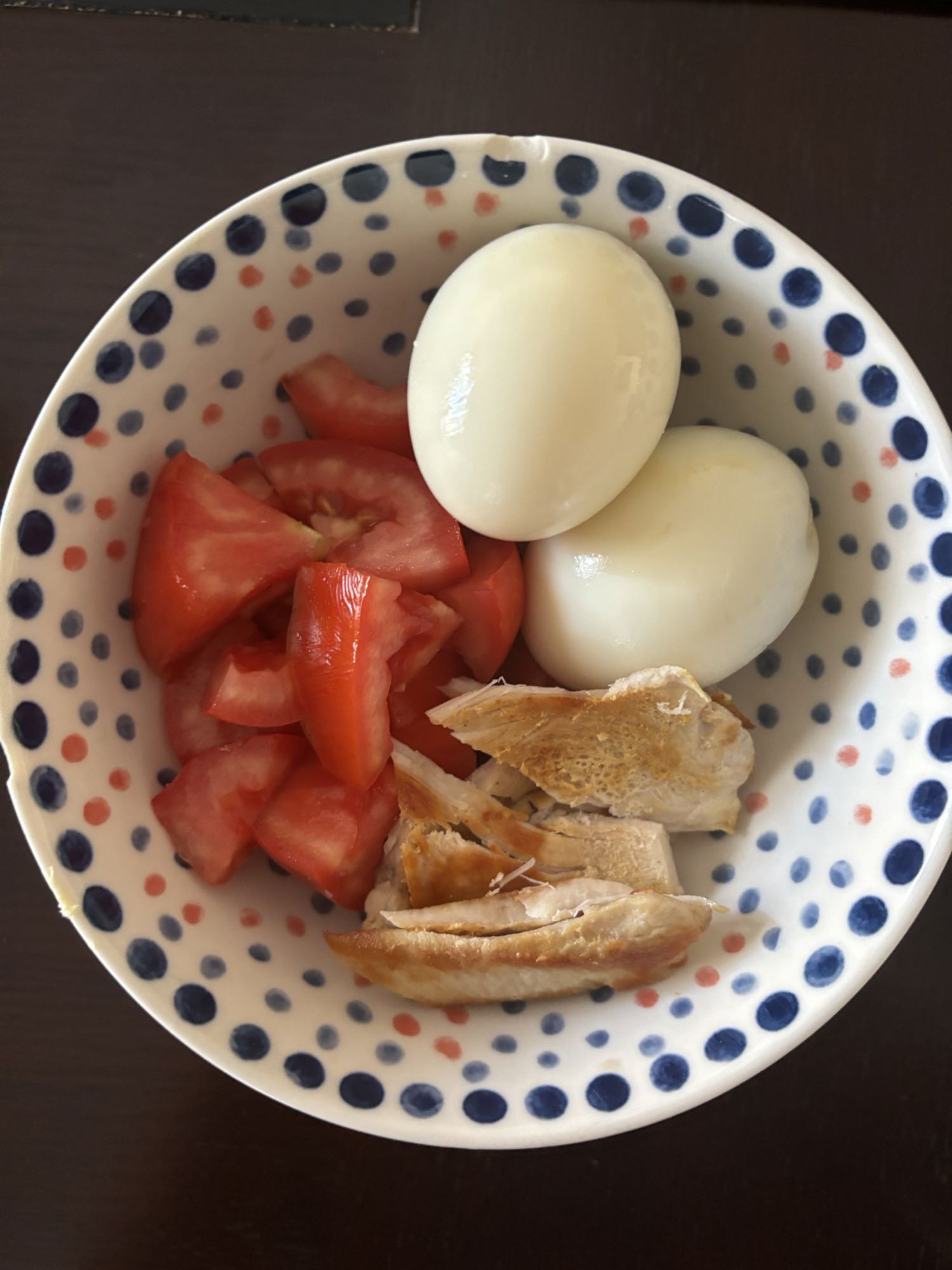 Bol protéiné œufs poulet