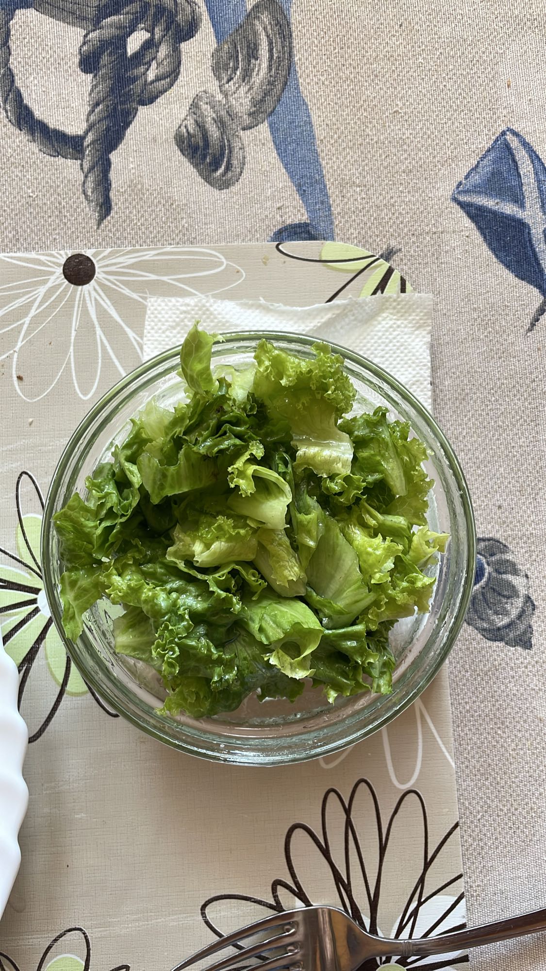 Salată verde simplă