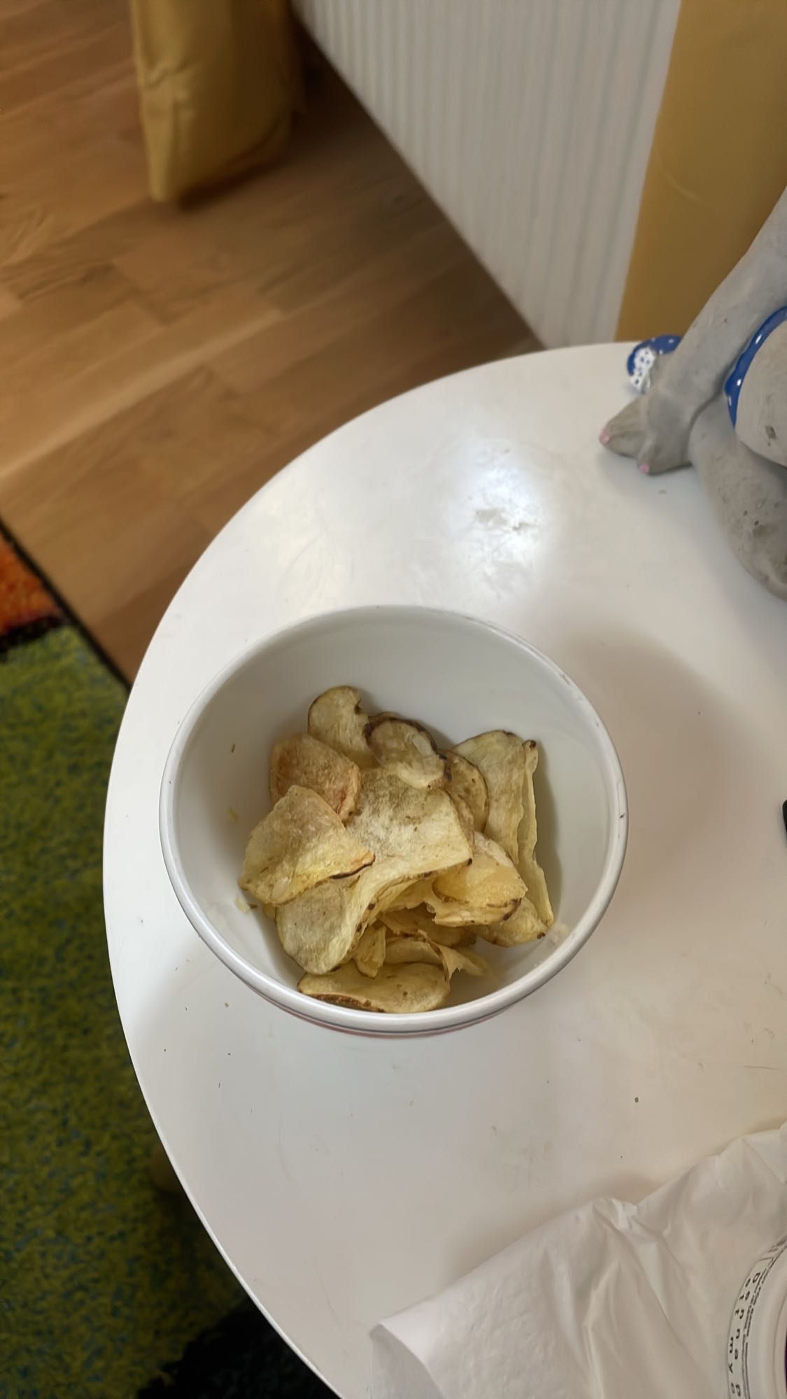 Skål utan potatischips