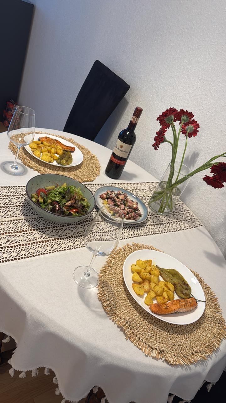 Salmon with potatoes