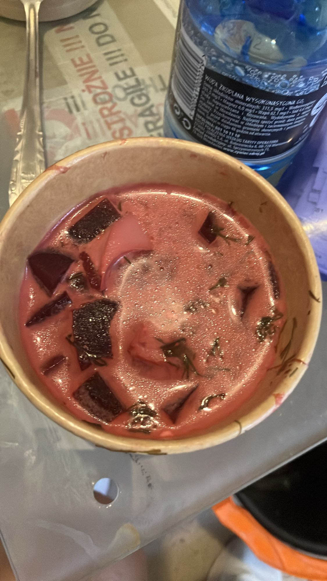 chłodnik z buraków