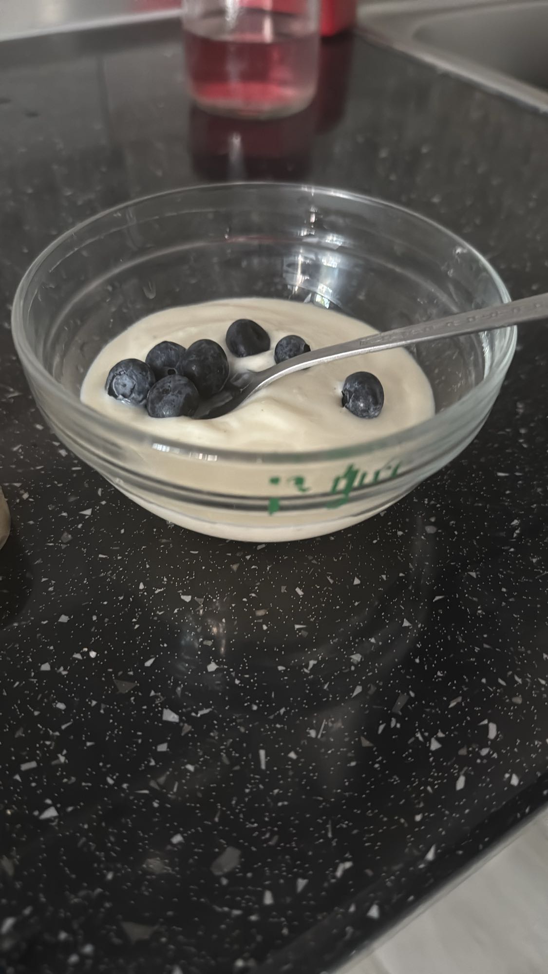 Yogurt with Blueberries
