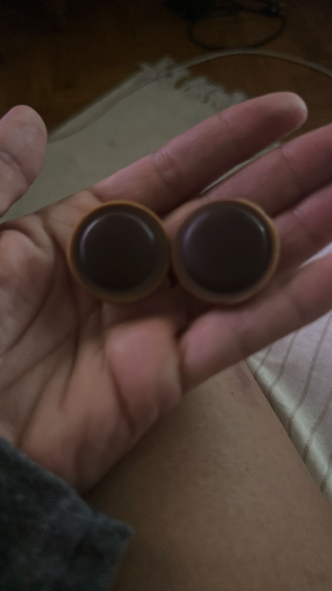 Chocolate caramel bites