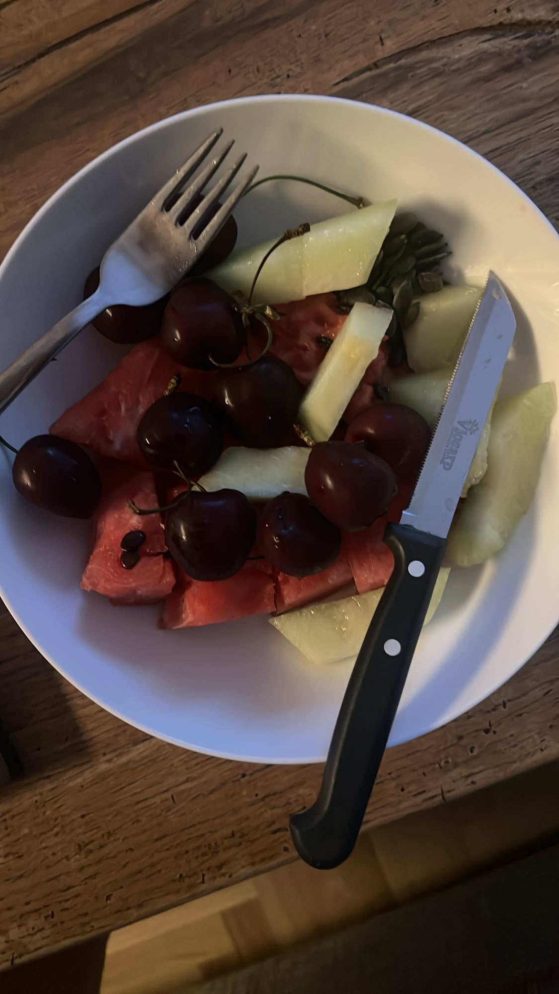 Φρουτοσαλάτα με σπόρους