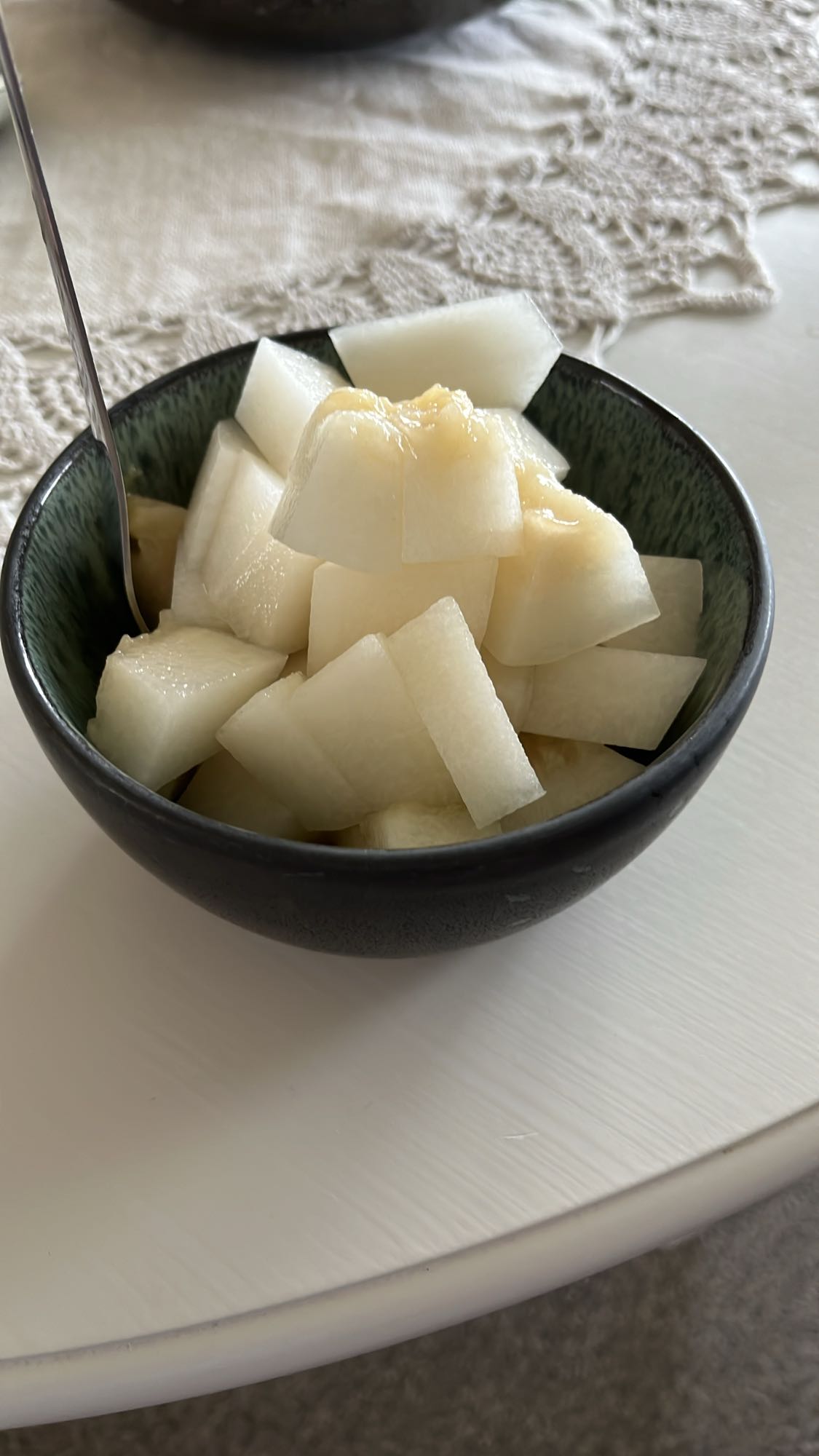 Skål med honungsmelon