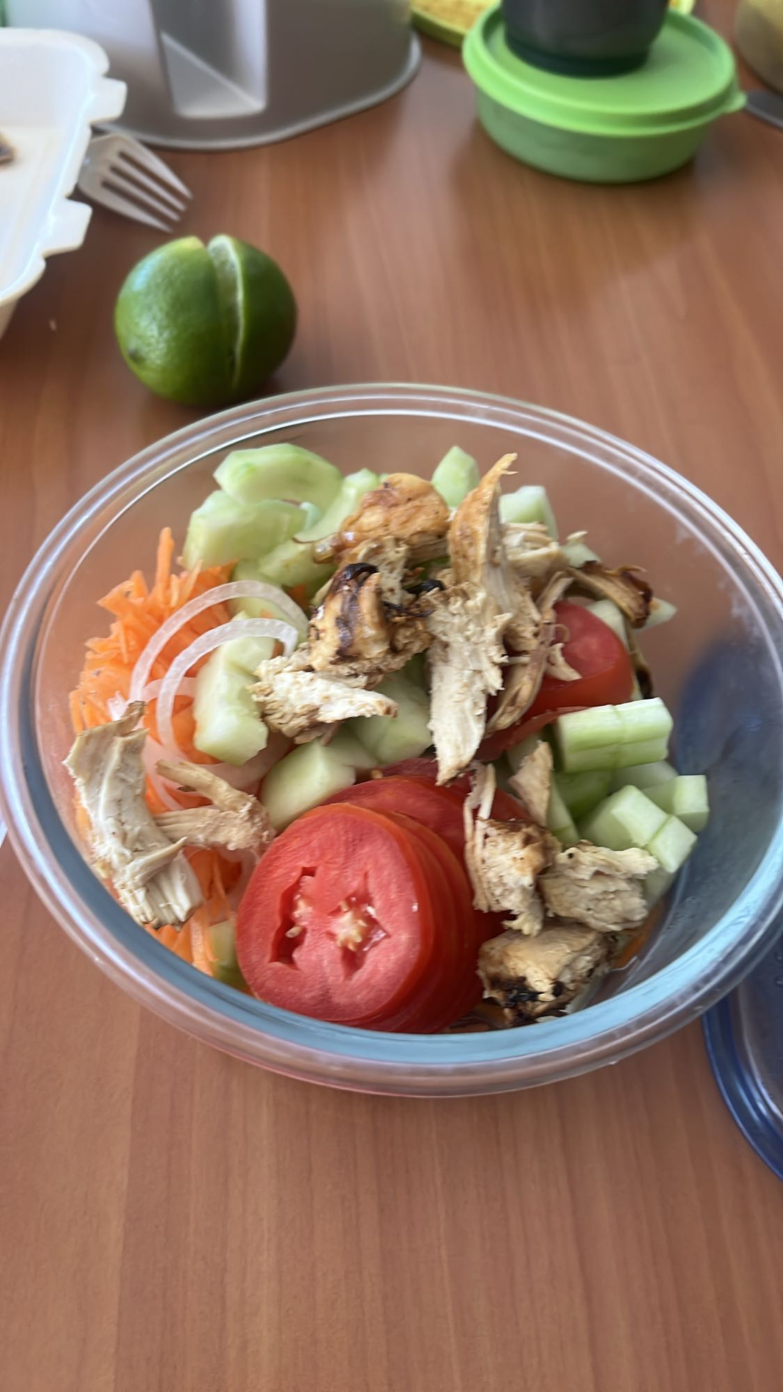 Ensalada de pollo