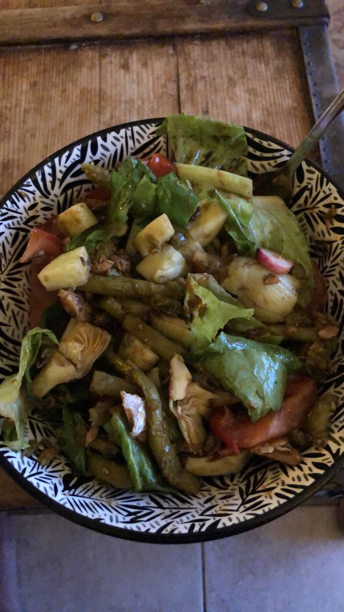 Salade de légumes variés