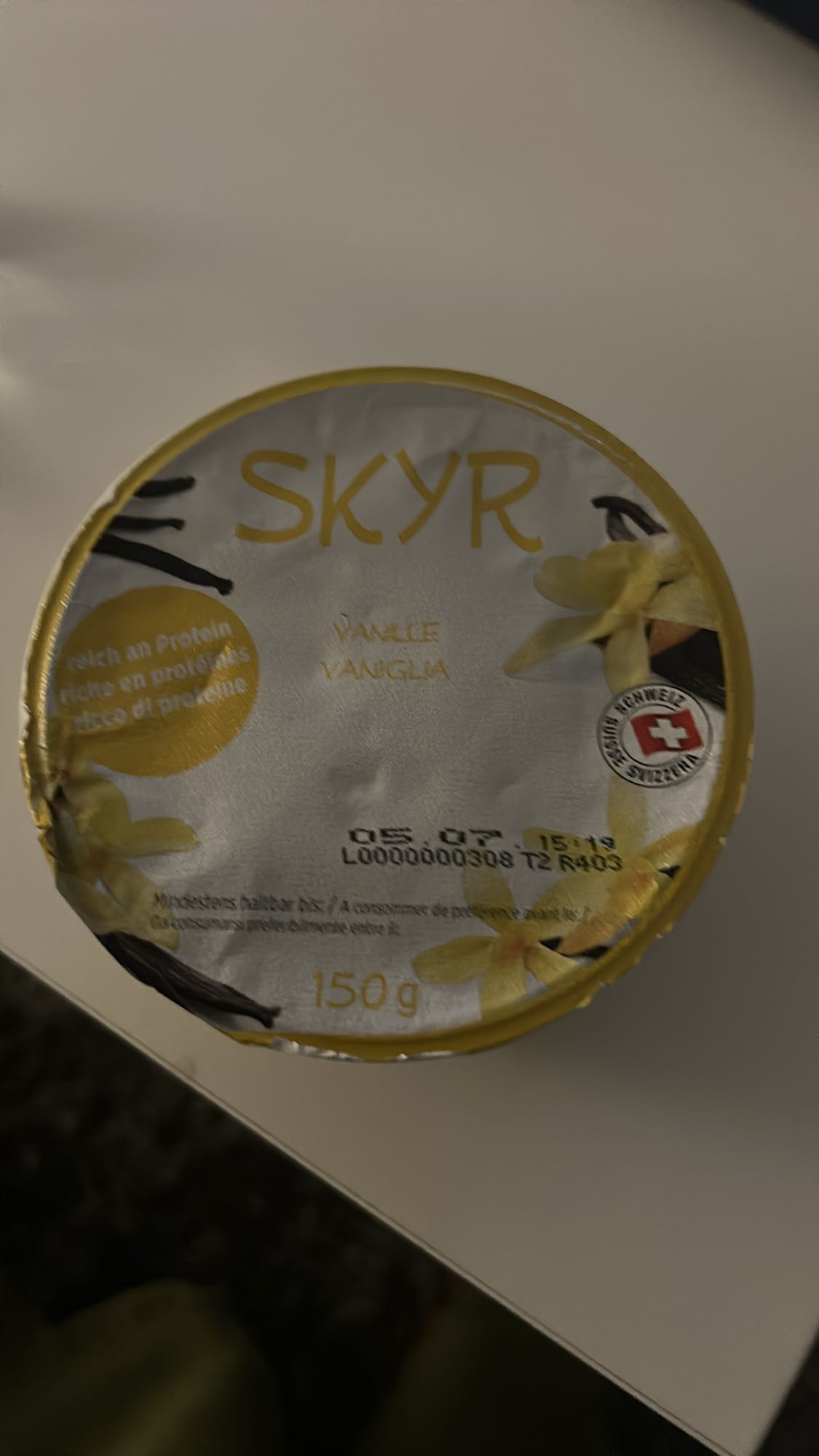 Skyr Vanille