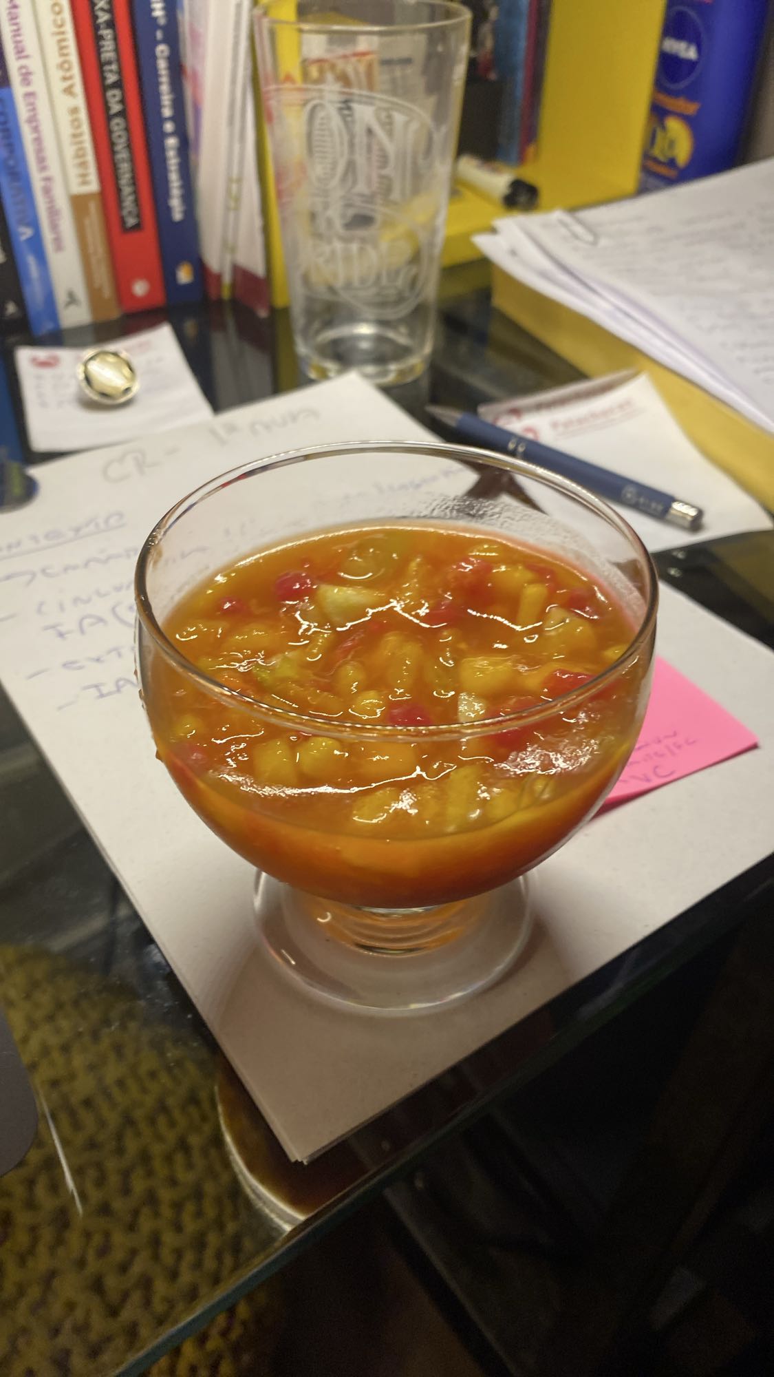 Salada de frutas simples