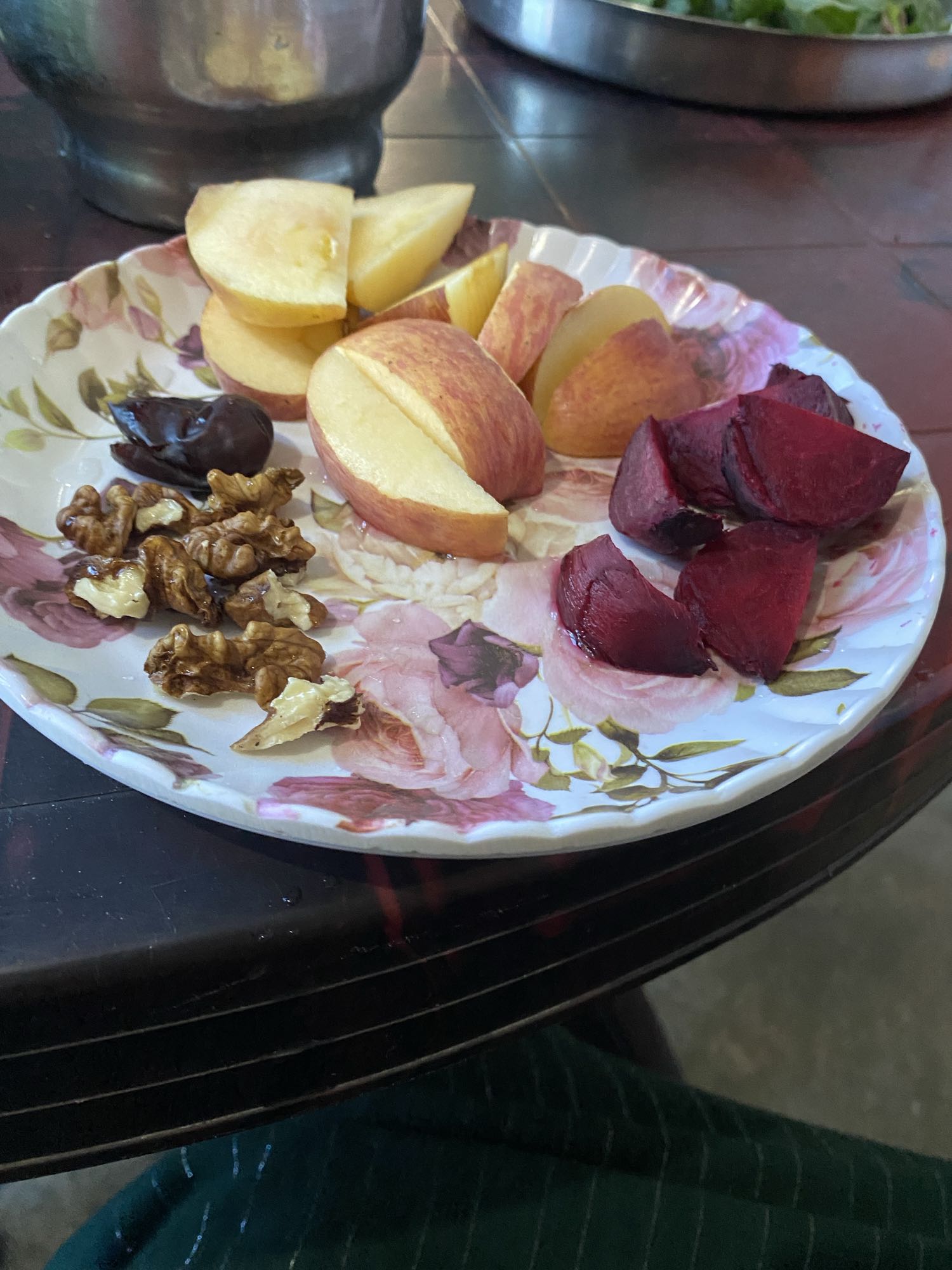 Fruit Nut Beet Plate