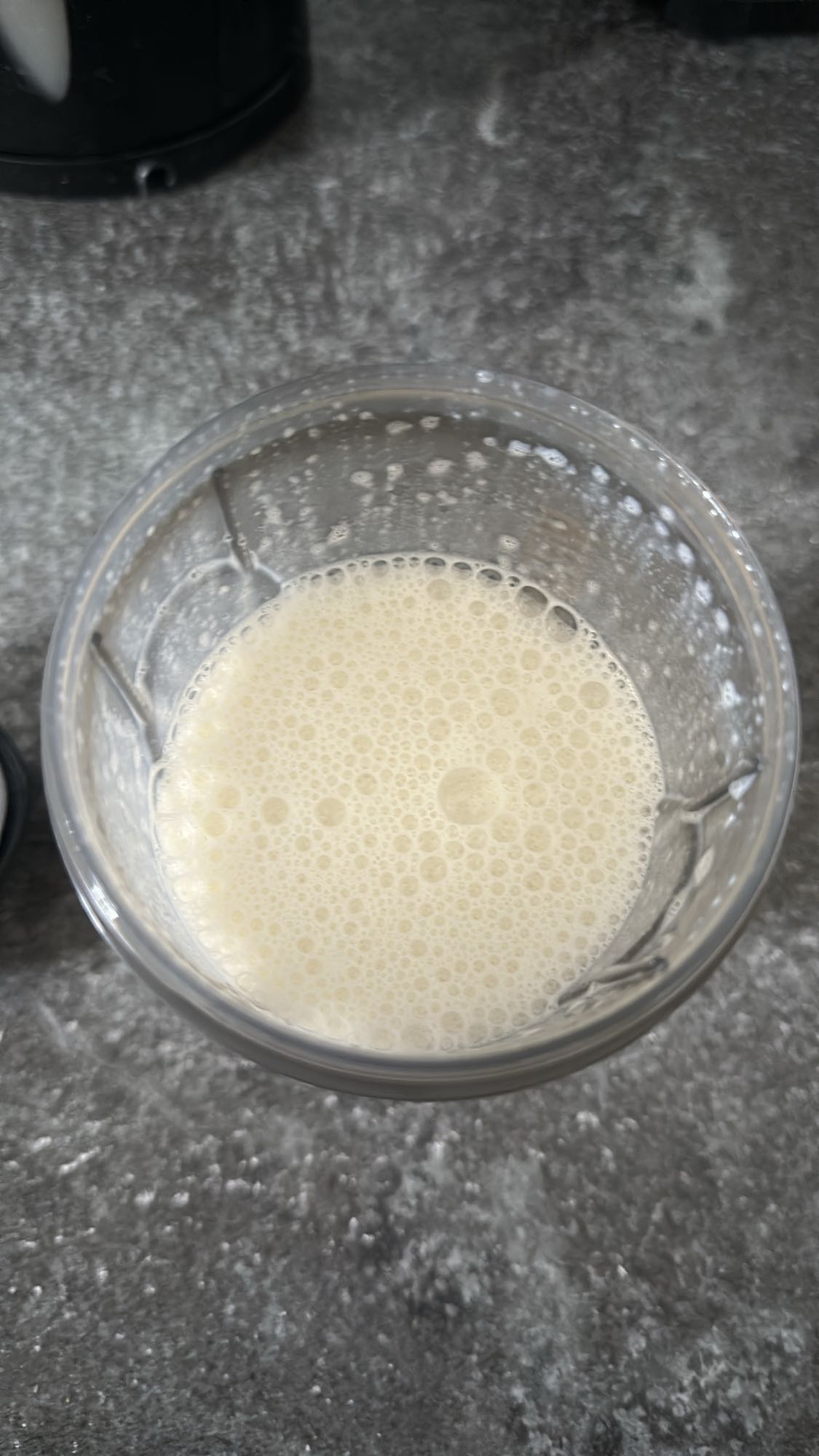 Banan- och mjölkshake