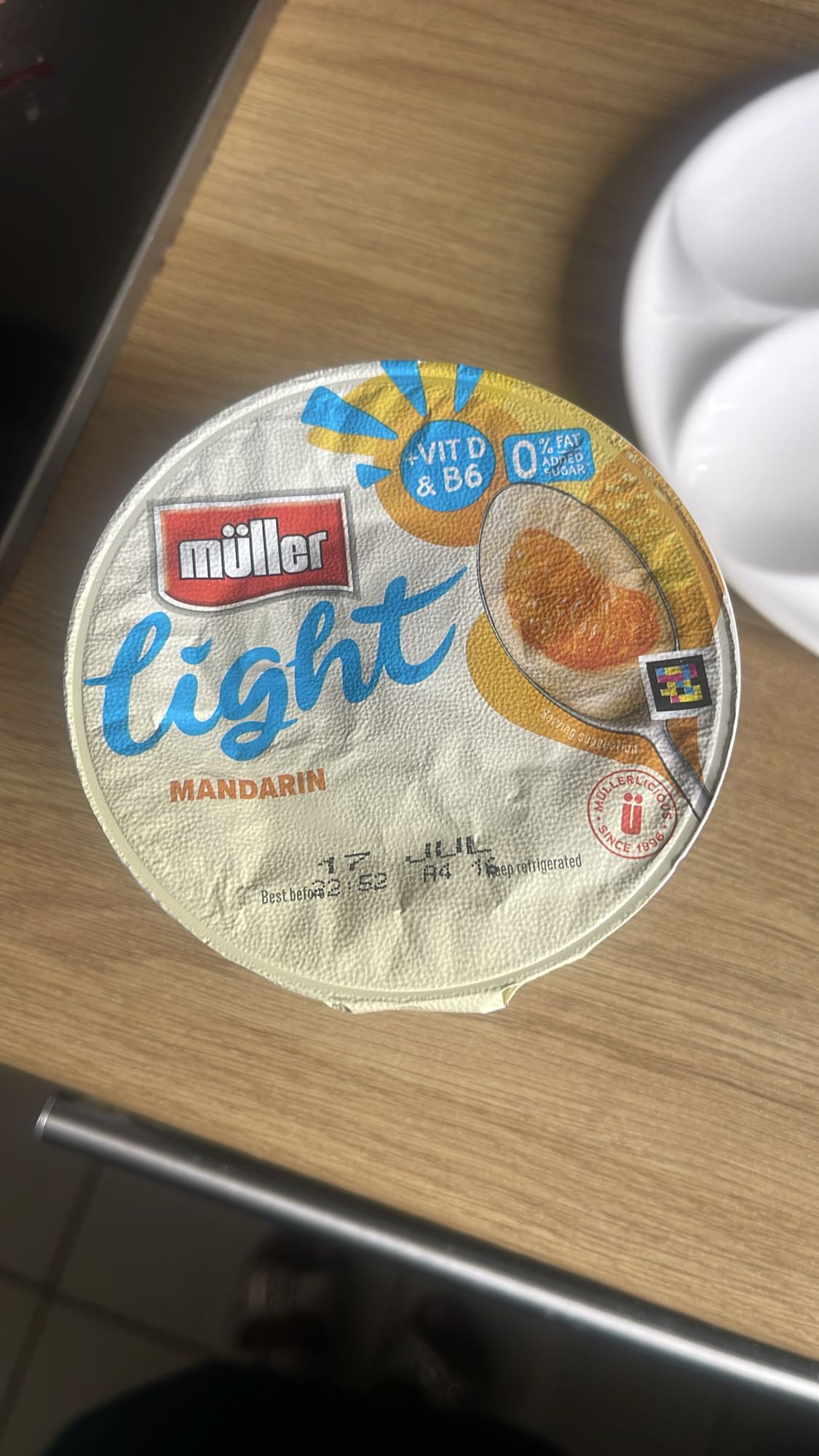 Mandarin Light Yogurt