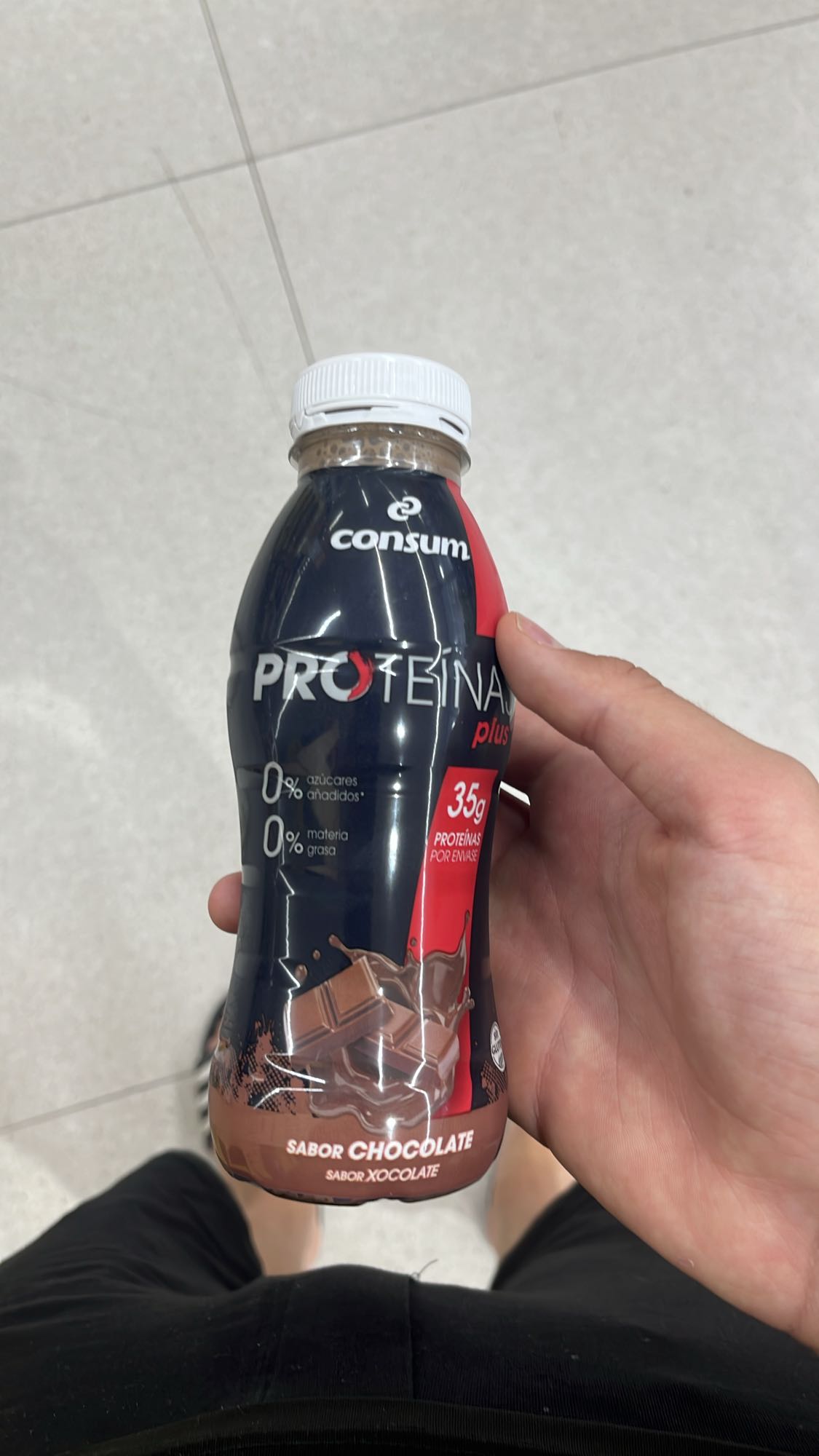 Batido proteico chocolate