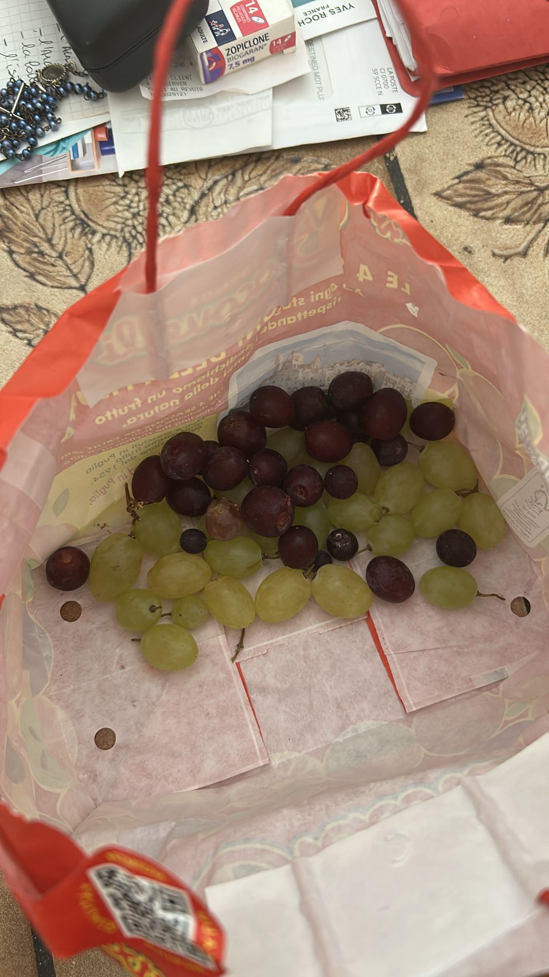 Raisins frais mélangés