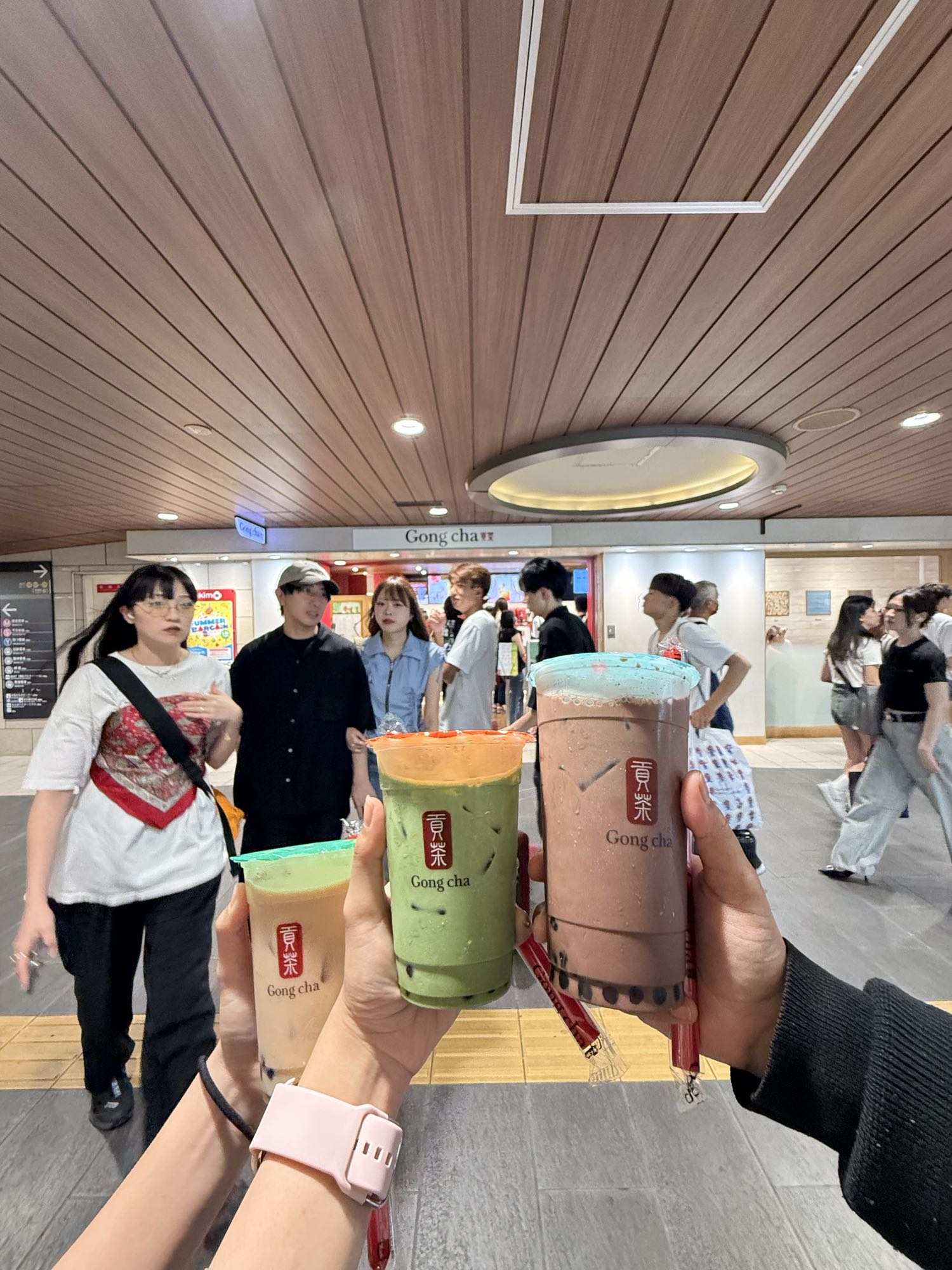 Minuman bubble tea Gong Cha