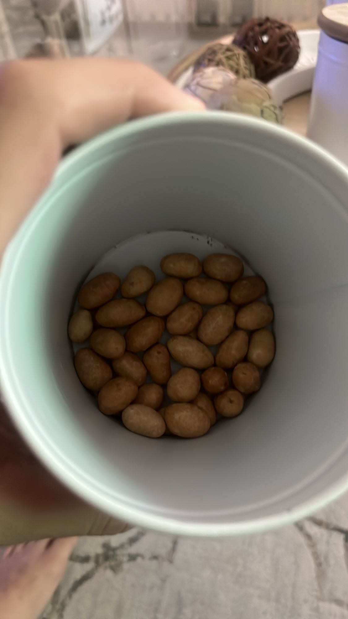 coated peanuts snack