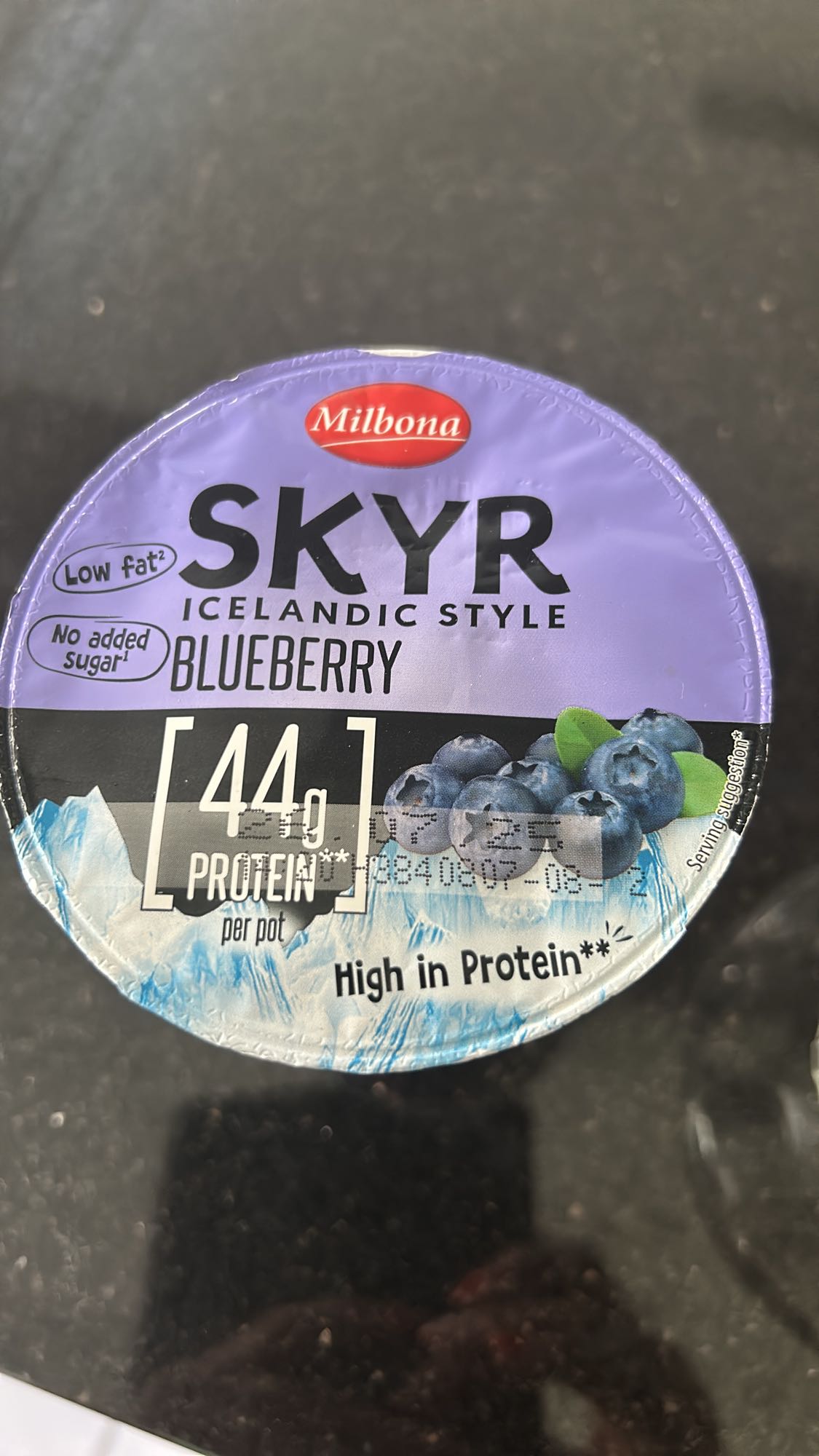 Skyr bosbessen
