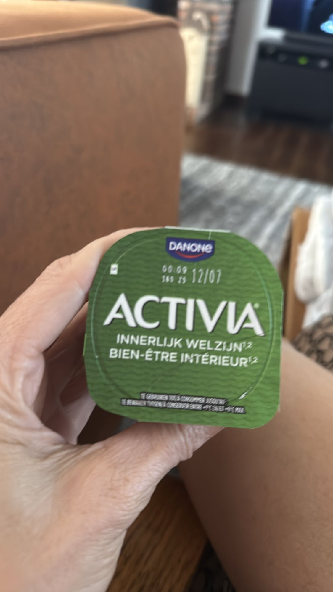 Activia yoghurt beker