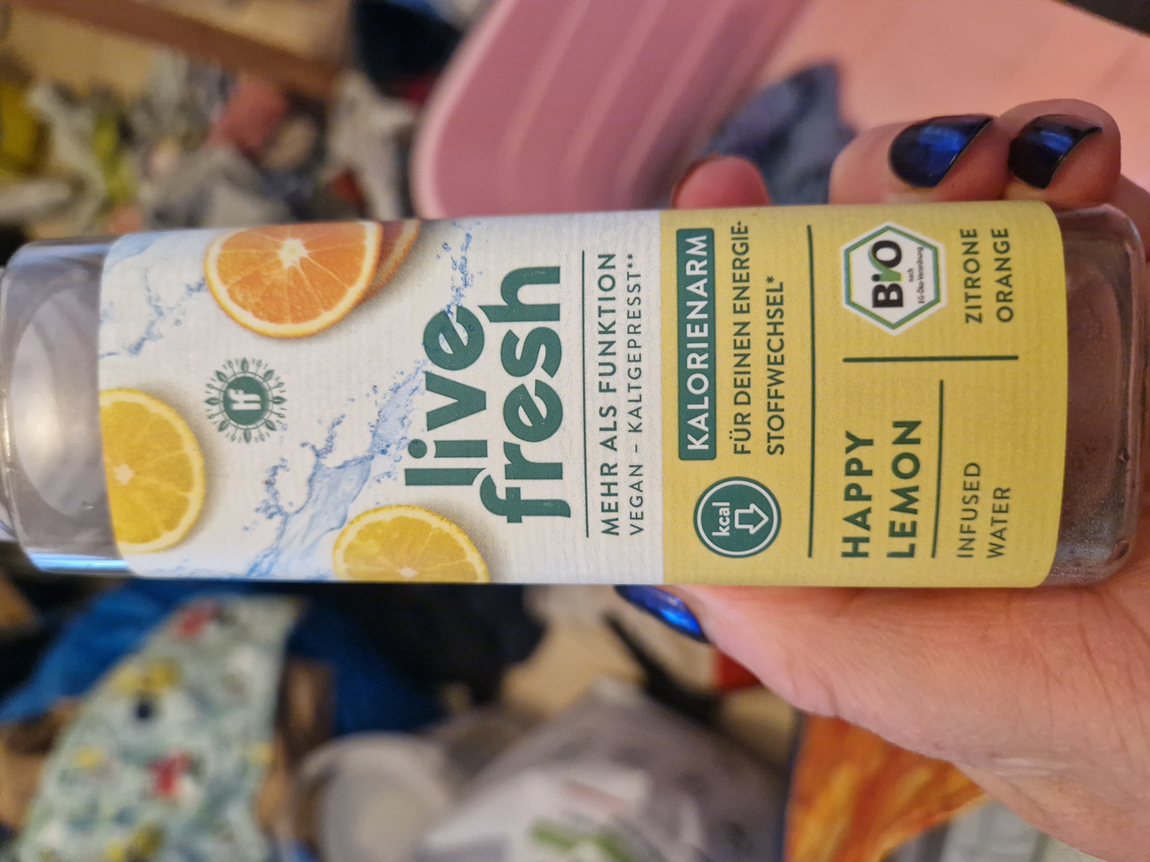 Happy Lemon Infused Water