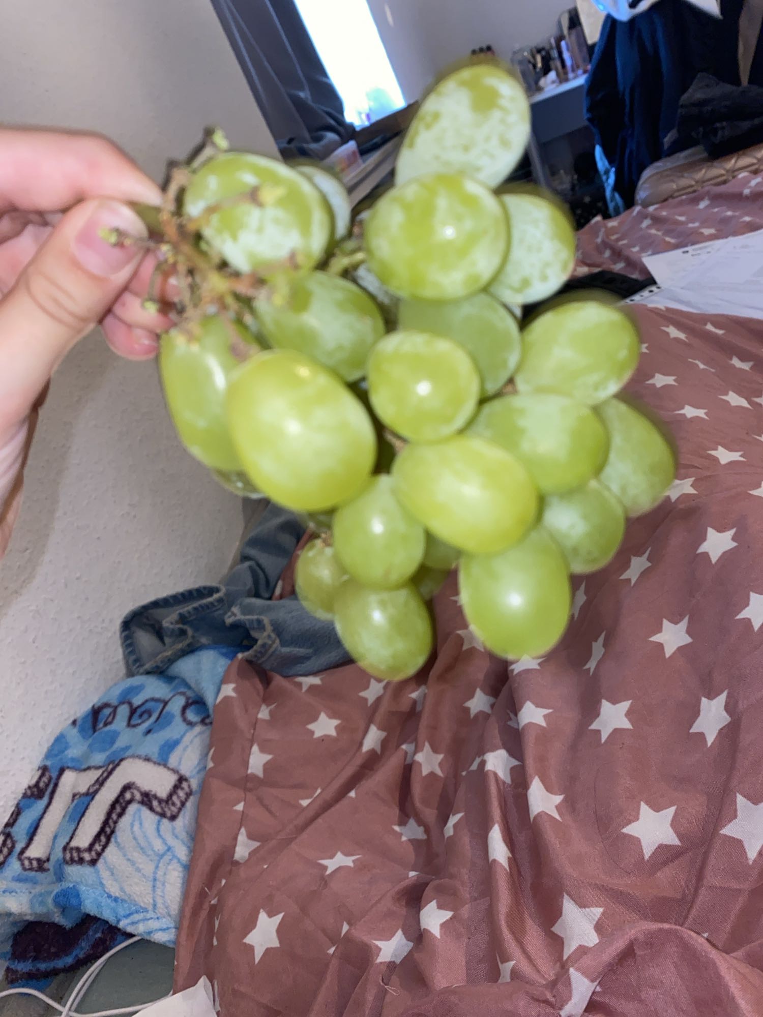 Groene druiven snack