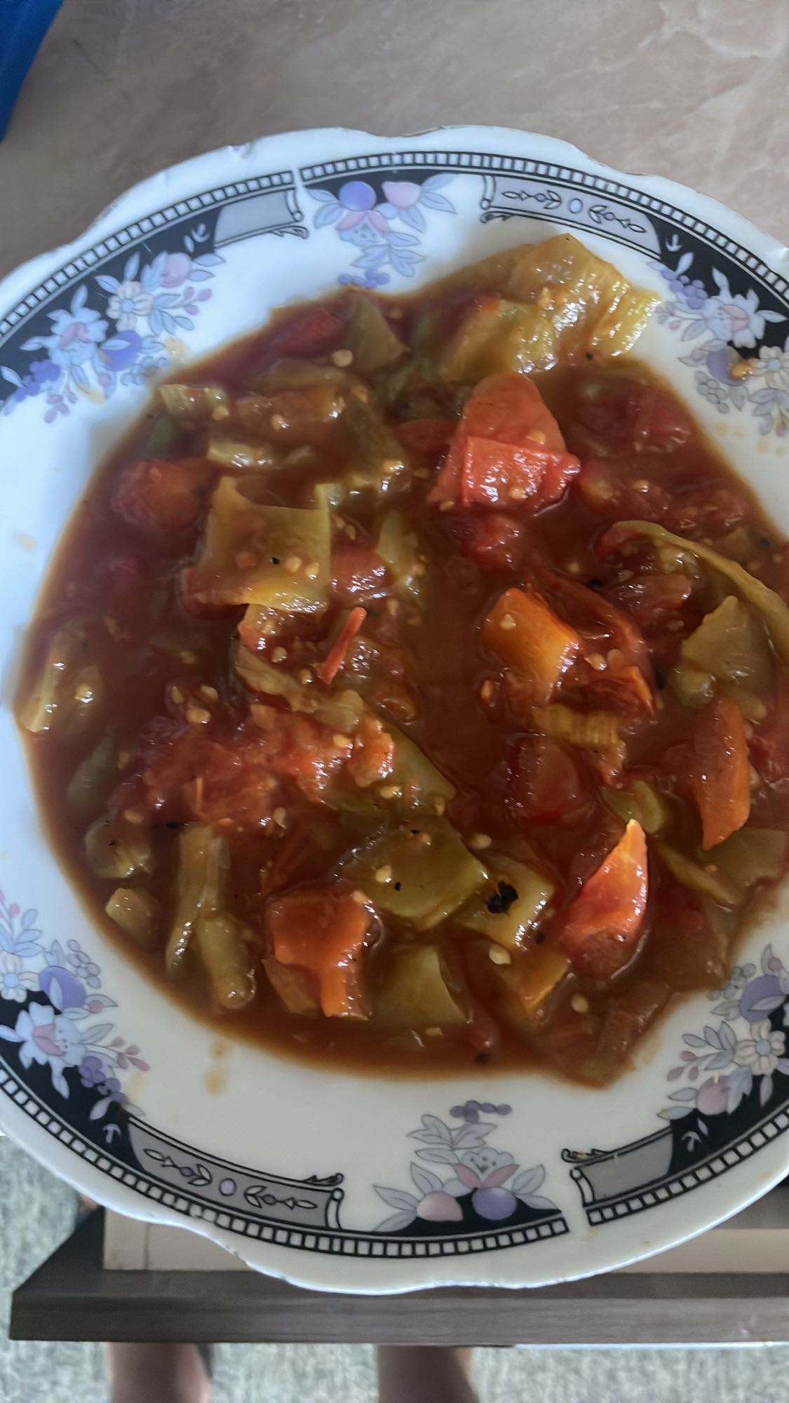 Tomato Pepper Stew